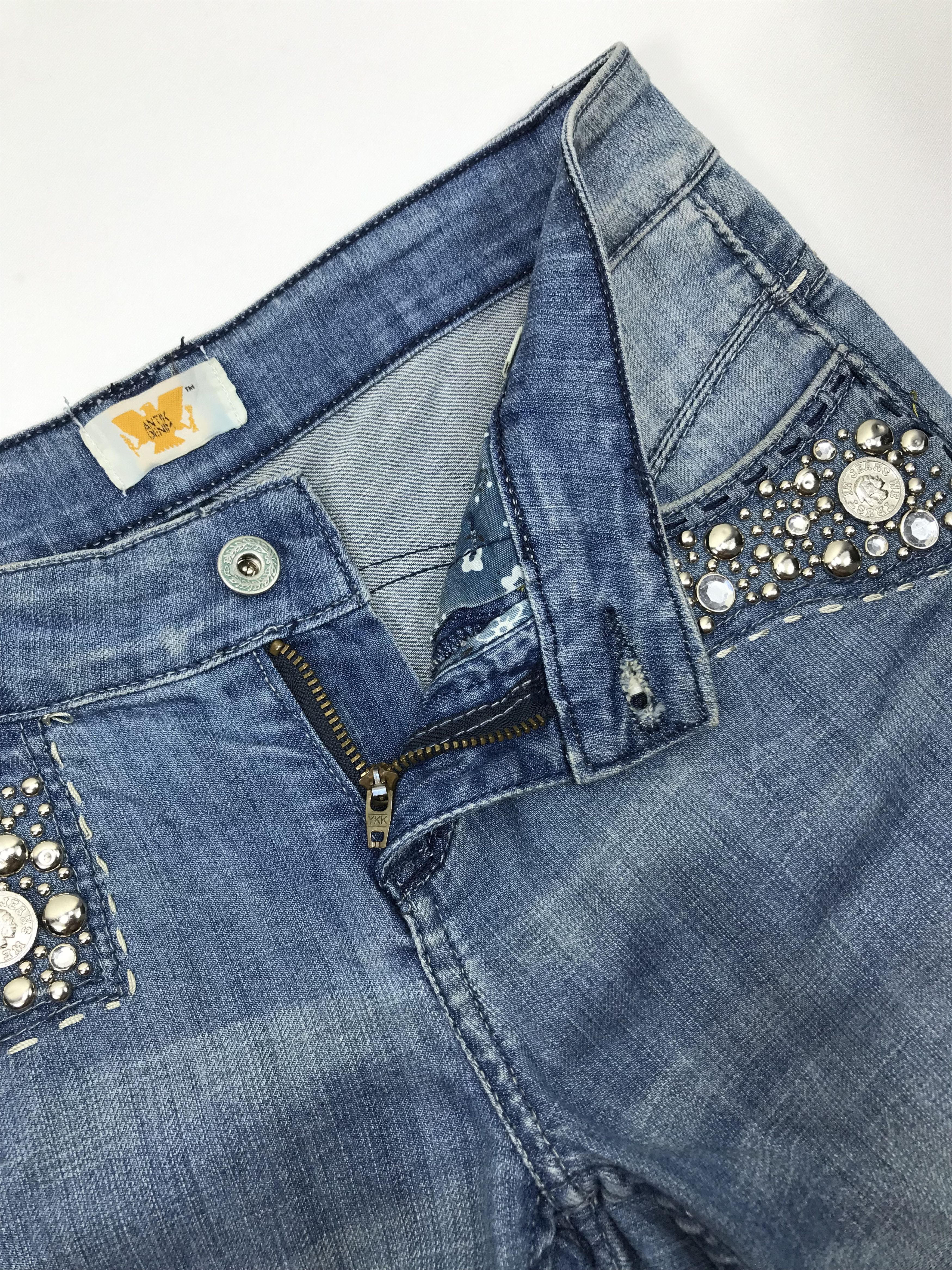 Antik Denim Vintage Antik Denim Flare Jeans Size 28" / US 6 / IT 42 - 9 Thumbnail