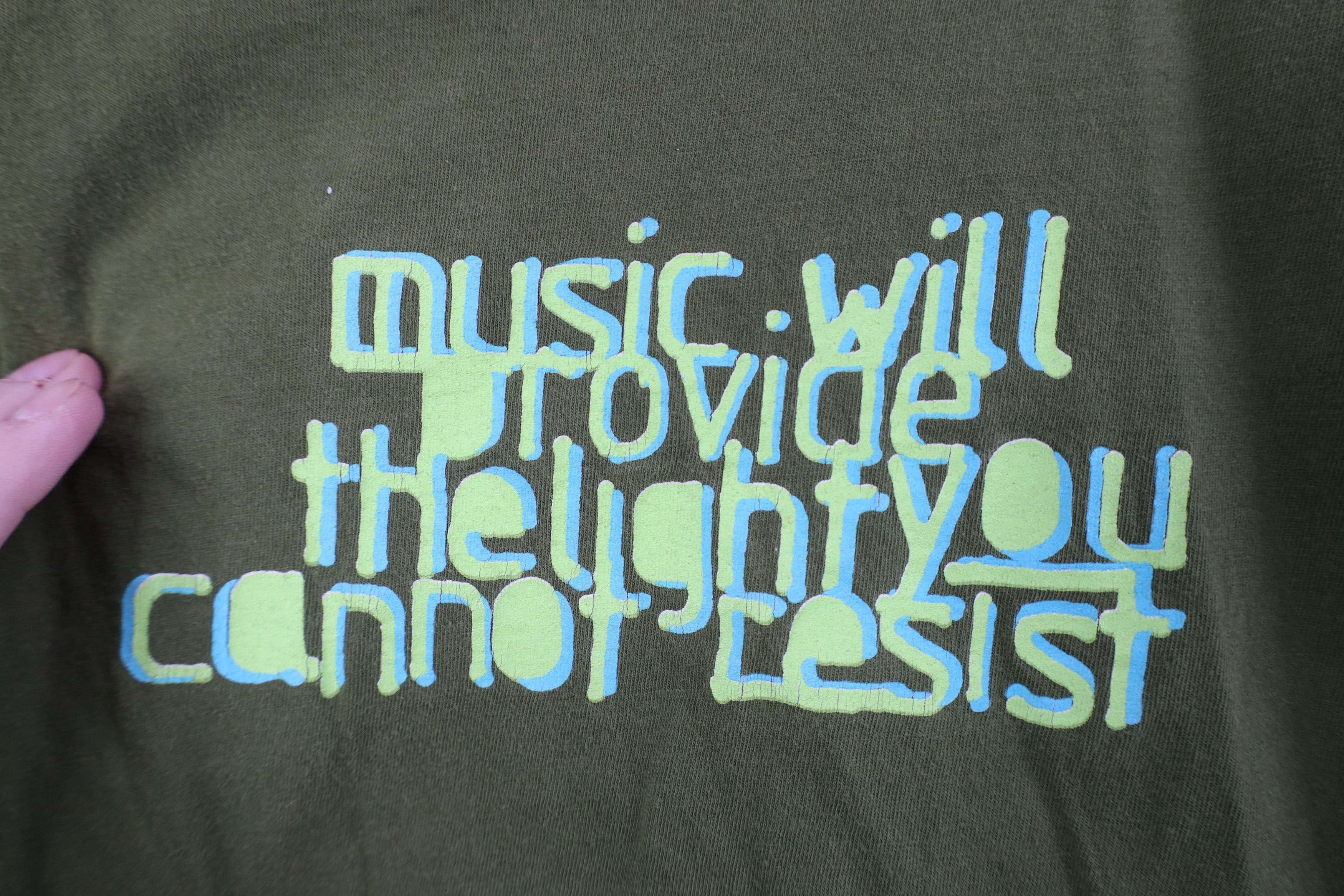 Vintage Vintage Provide The Light You Cannot Resist REM Band T-Shirt Size M / US 6-8 / IT 42-44 - 4 Thumbnail