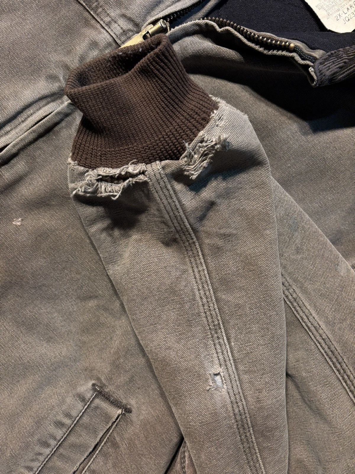 Carhartt Carhartt Sante Fe 90’s Duck Canvas Lined Workwear Jacket 2XL Size US XXL / EU 58 / 5 - 5 Thumbnail