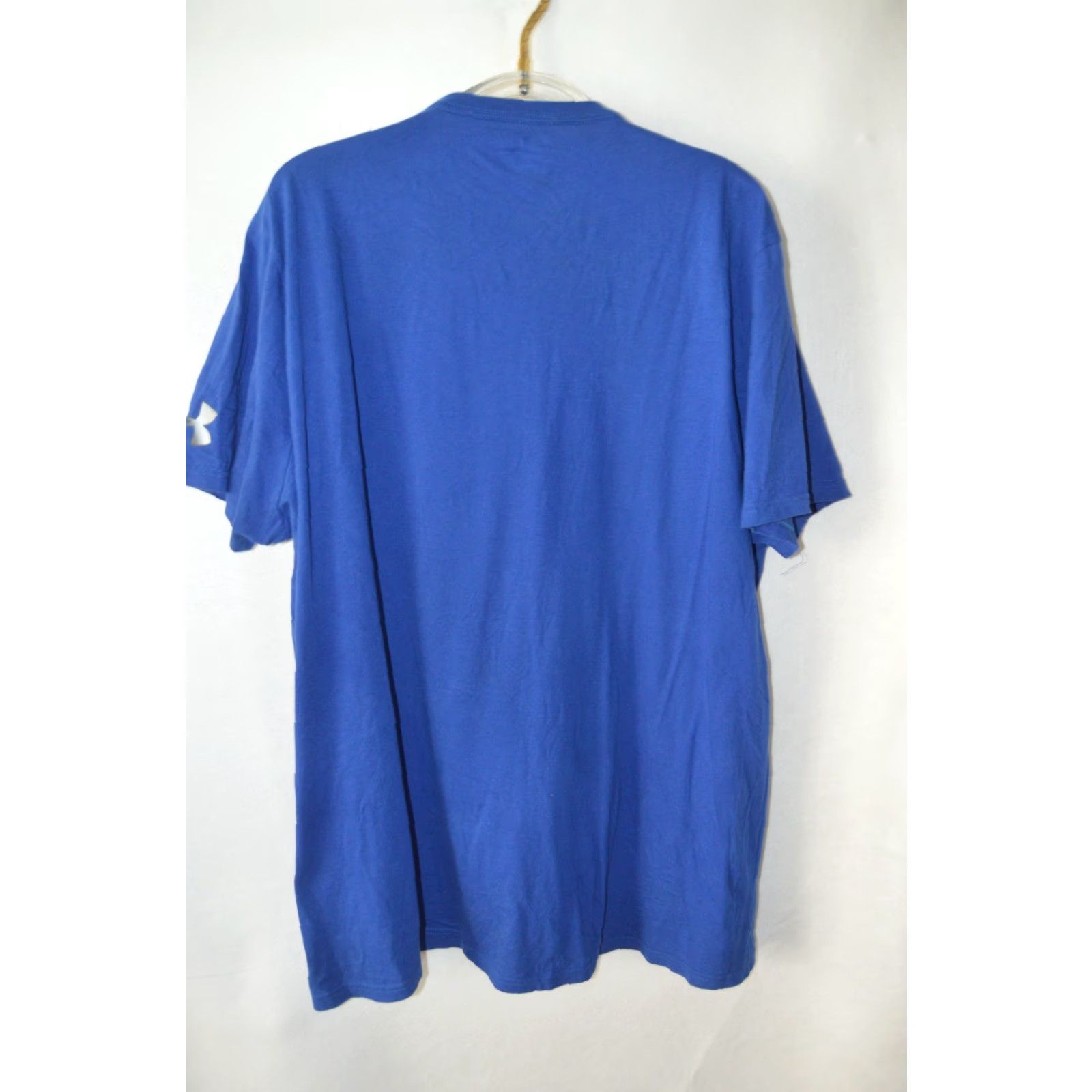 Under Armour Under Armour Graphic Print T-Shirt Mens 3XL Loose Fit Blue HeatGear Size US XXL / EU 58 / 5 - 2 Thumbnail