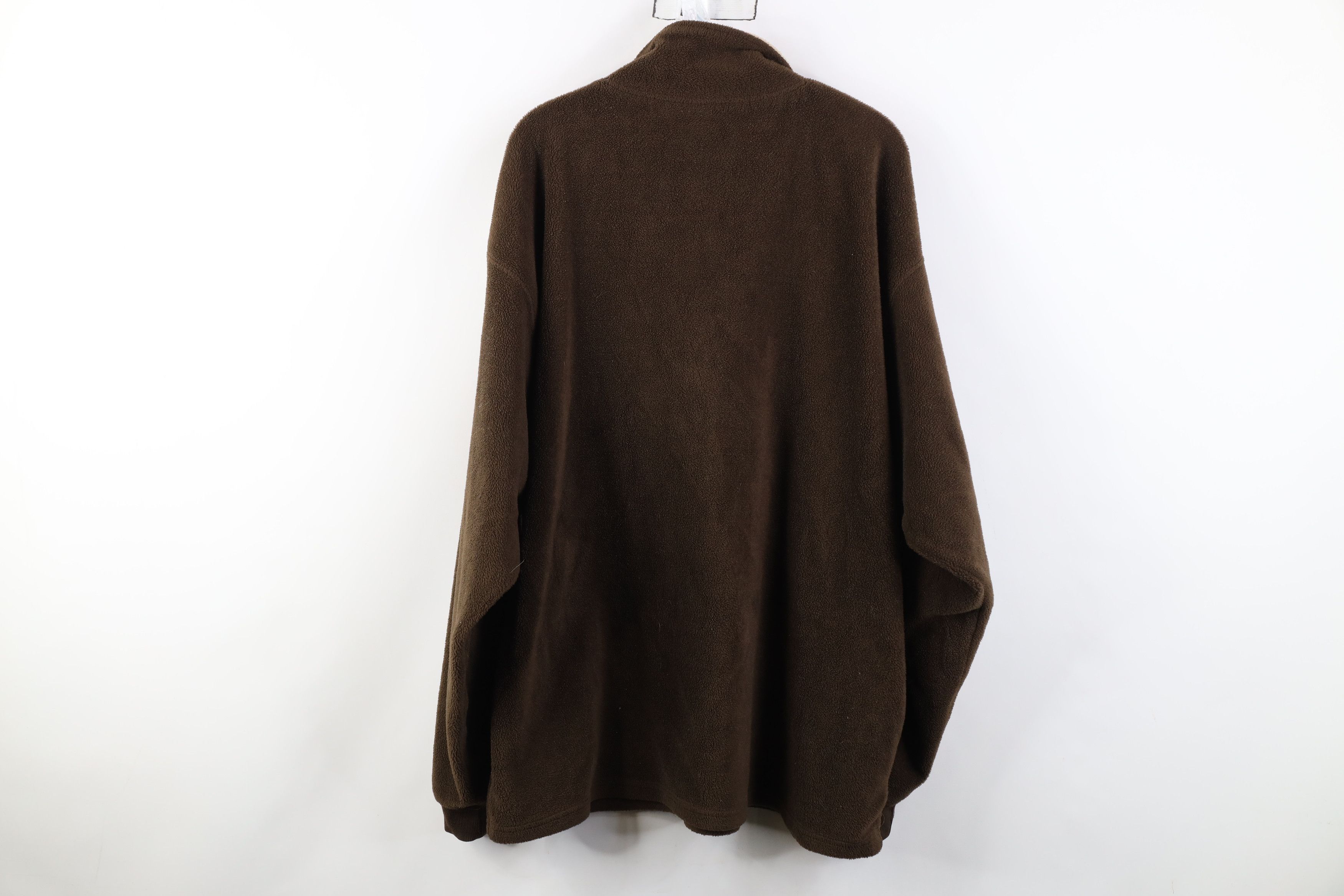 Vintage Vtg 90s Y2K Streetwear 1/4 Half Zip Fleece Pullover Sweater Size US XXL / EU 58 / 5 - 12 Thumbnail