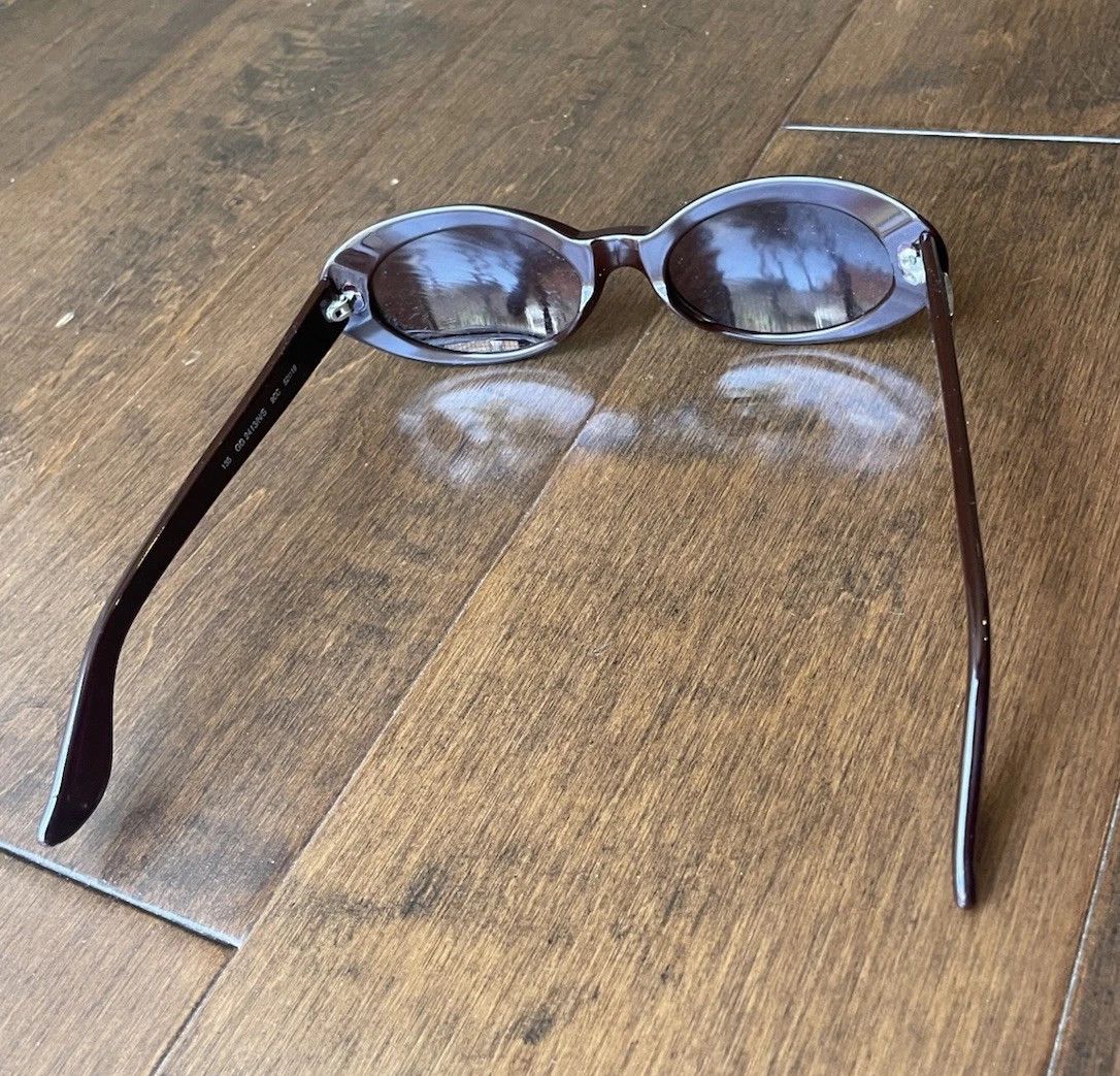 Gucci × Vintage Gucci Sunglasses GG2413/N/S Brown Y2K Oval Size ONE SIZE - 2 Thumbnail