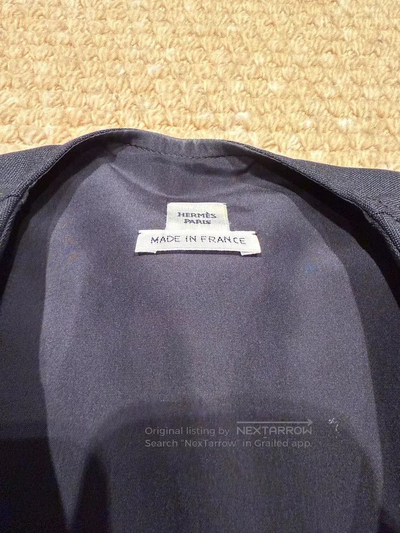 Hermes Hermes Black Short Blazer Coat. Size US XS / EU 42 / 0 - 2 Thumbnail