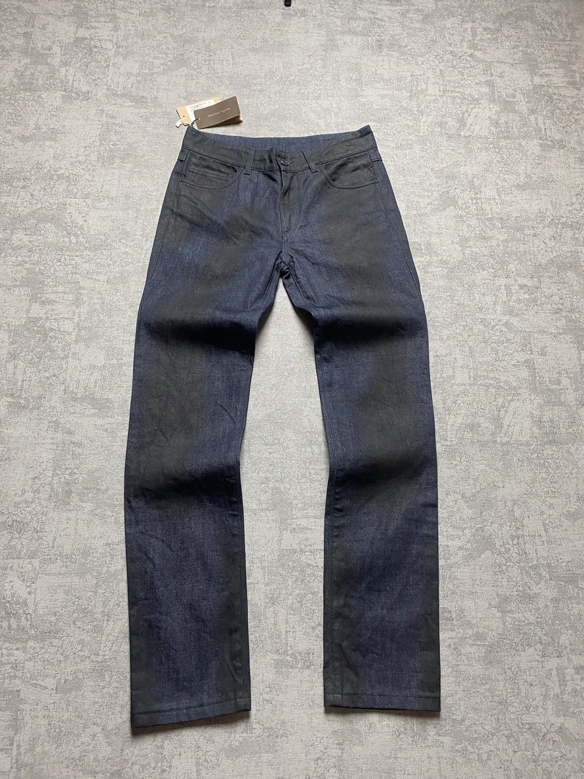 Bottega Veneta Bottega Veneta Women's Straight-Leg Dark Blue Jeans Size 26" / US 2 / IT 38 - 4 Thumbnail