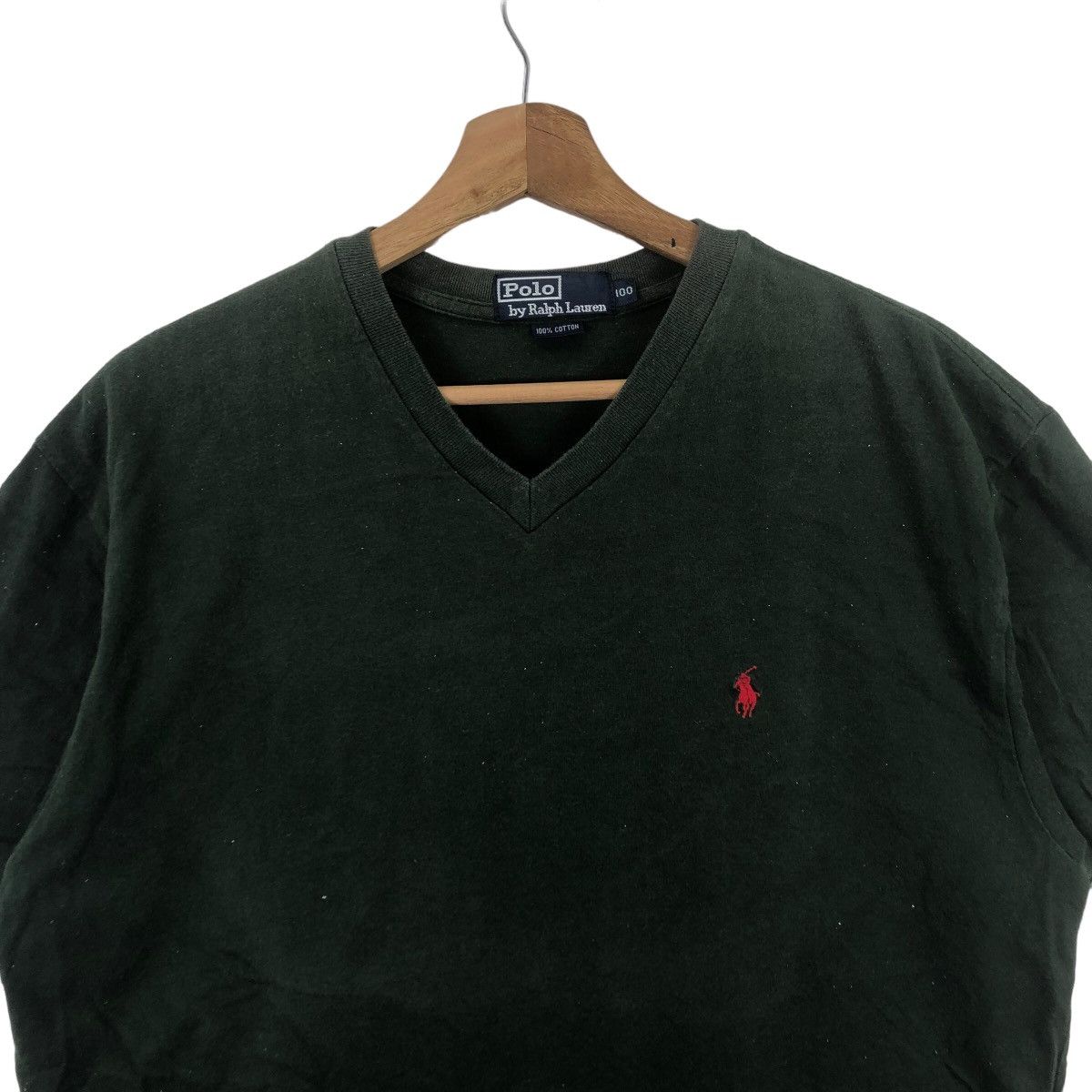 Polo Ralph Lauren Vintage 90’ POLO RALPH LAUREN Small Pony Tee Shirt Top Size US L / EU 52-54 / 3 - 2 Thumbnail