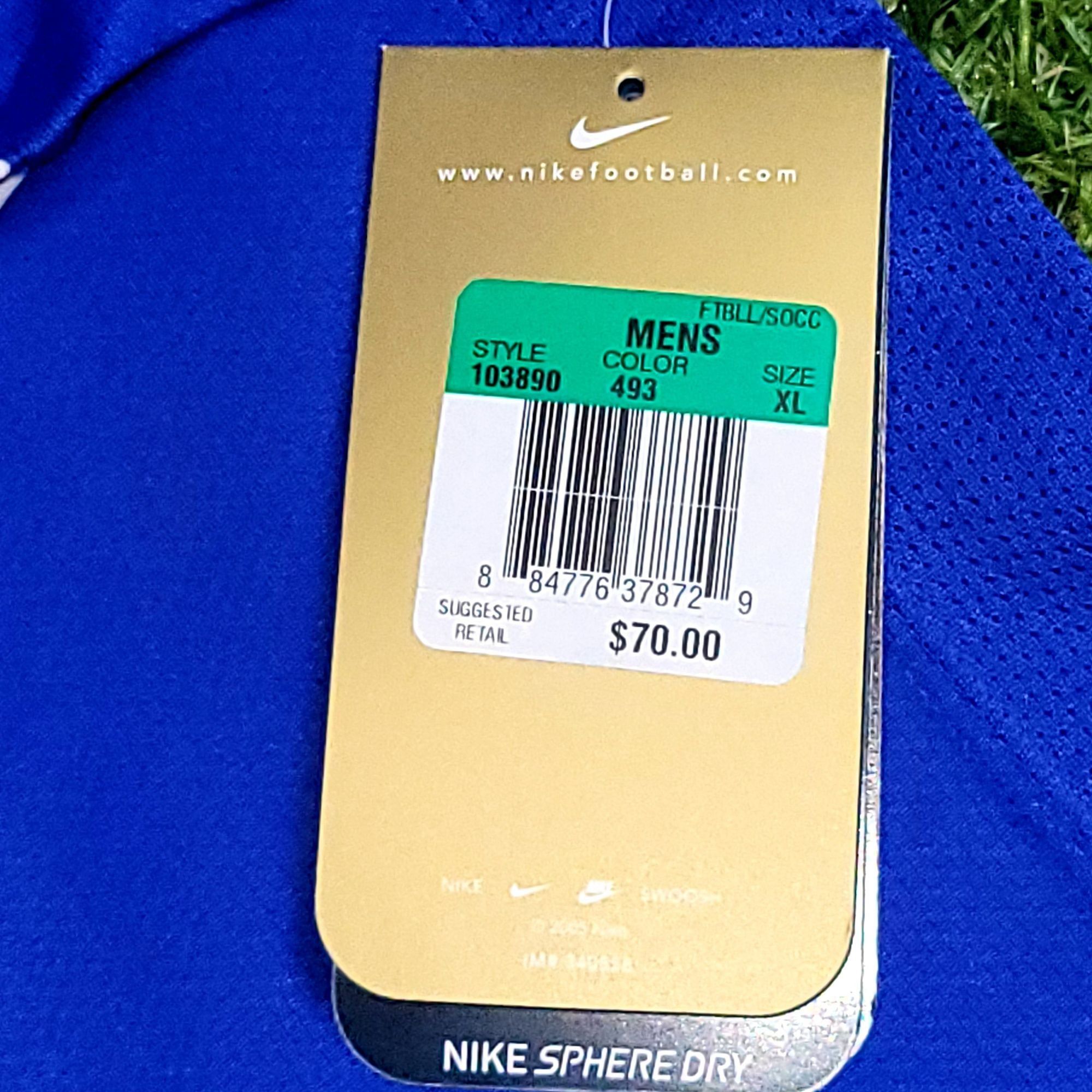 Nike Ronaldo Brazil 2006 World Cup Away Soccer Jersey Shirt BNWT Size US XL / EU 56 / 4 - 4 Thumbnail
