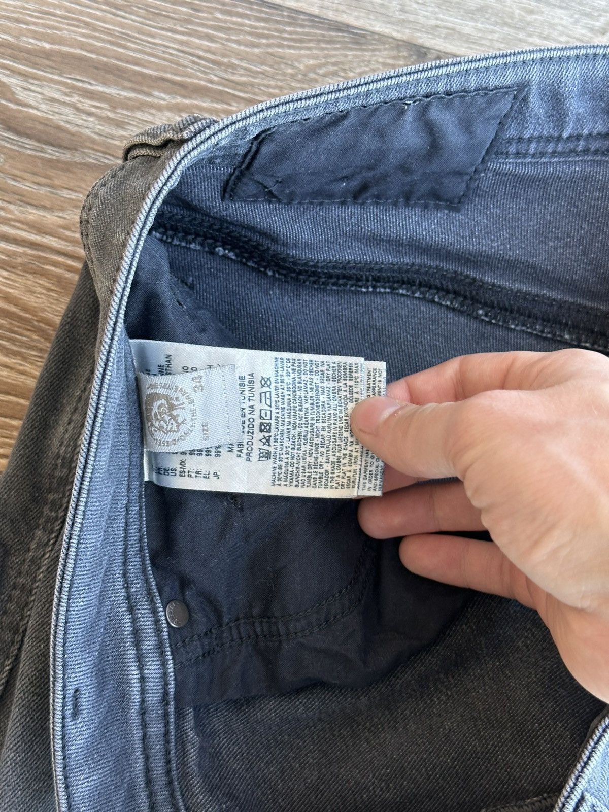 Diesel 🔥 Diesel Thommer Skinny Slim Stretch Washed Jeans Denim Pant Size US 34 / EU 50 - 6 Thumbnail