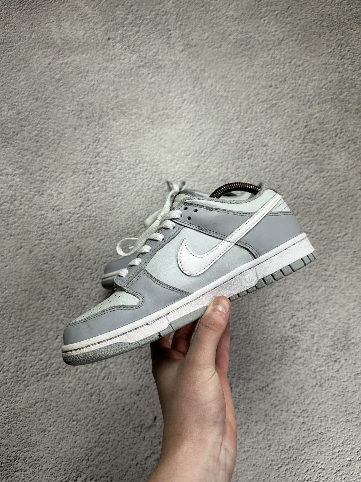Nike Nike Dunk Low Two-Toned Grey Woman’s Size US 8 / IT 38 - 3 Thumbnail