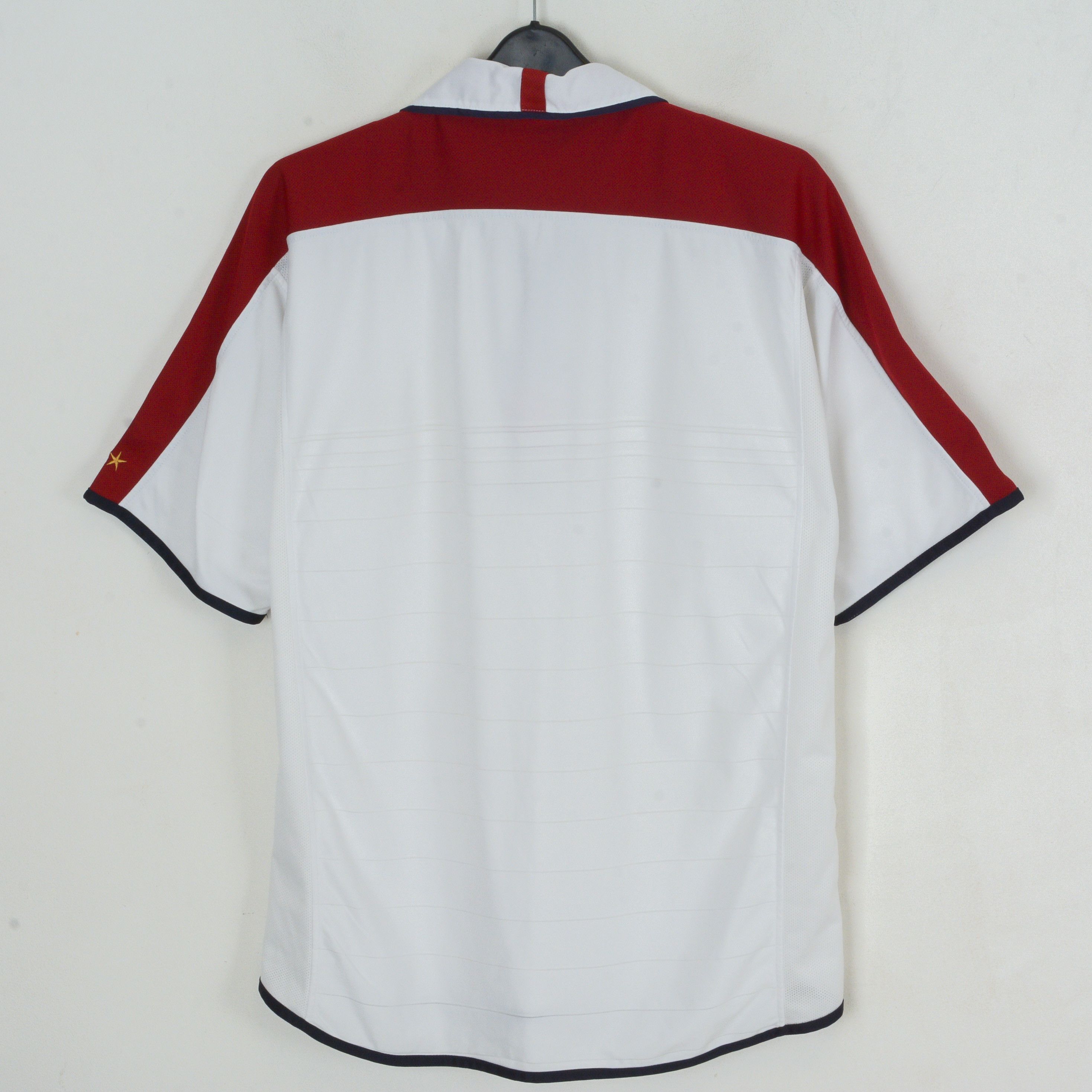 Umbro England Men L Football Reversible Home 2003 2005 Shirt Kit Size US M / EU 48-50 / 2 - 4 Thumbnail