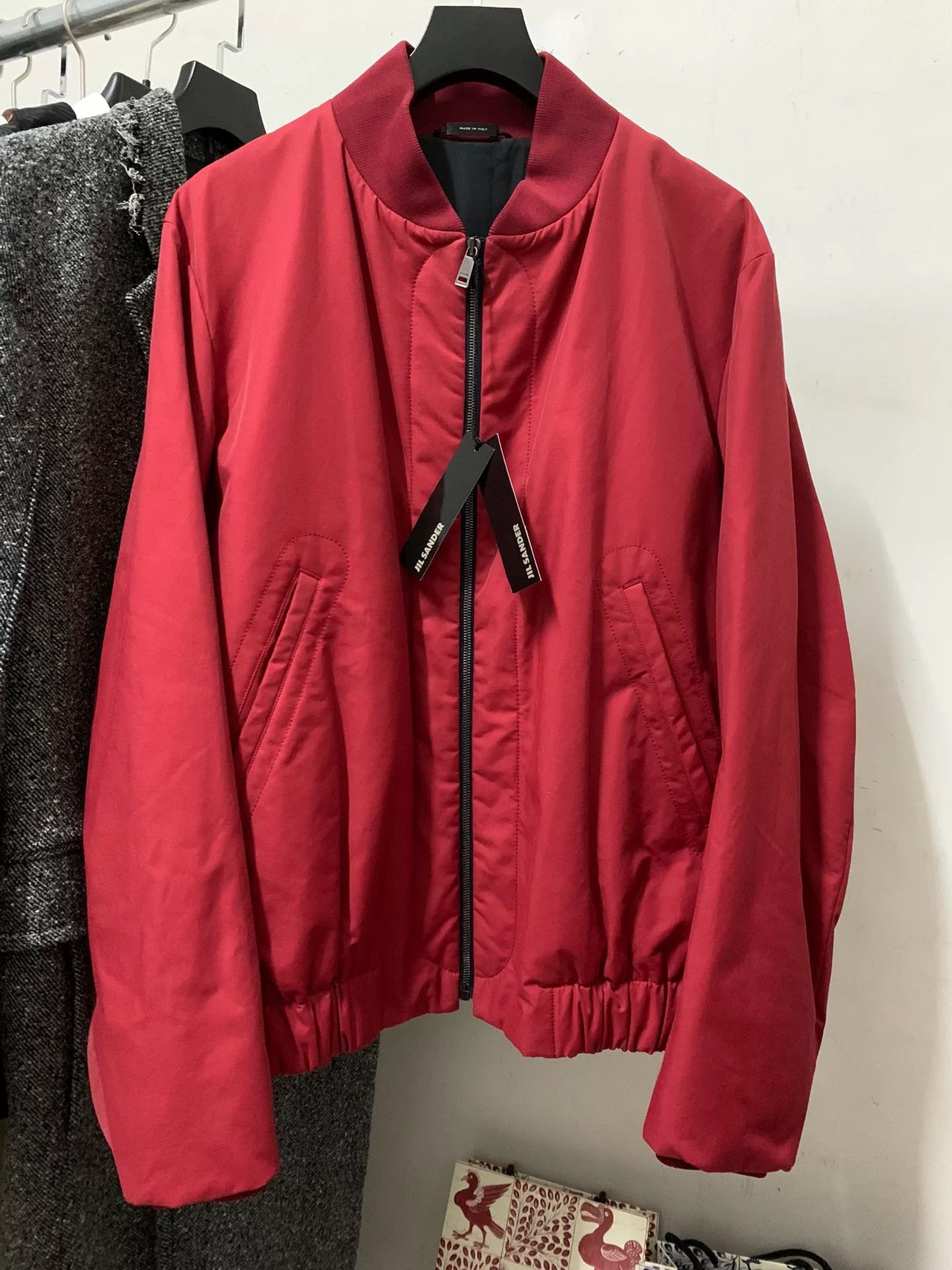 Jil Sander JIL SANDER AW13 Dark Red Padded Jacket Size US M / EU 48-50 / 2 - 1 Thumbnail
