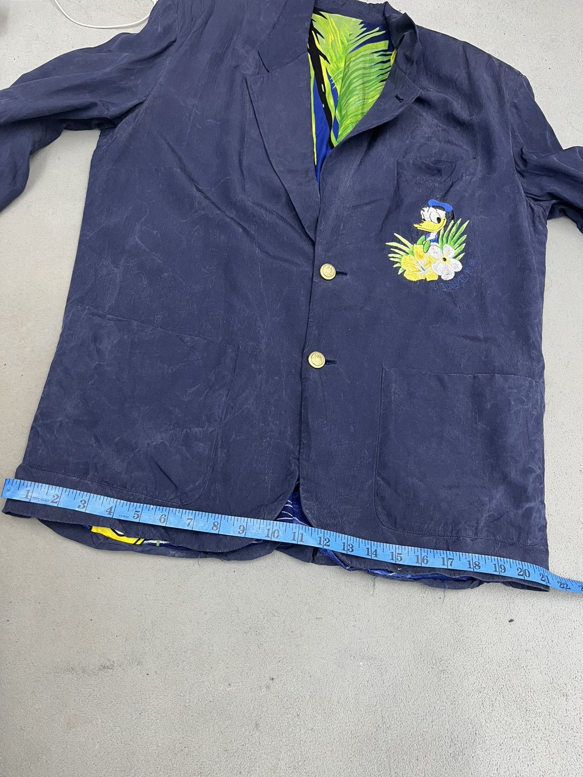 Iceberg × Vintage VTG ICEBERG 90s BLAZER JACKET DONALD DUCK Size US M / EU 48-50 / 2 - 12 Thumbnail