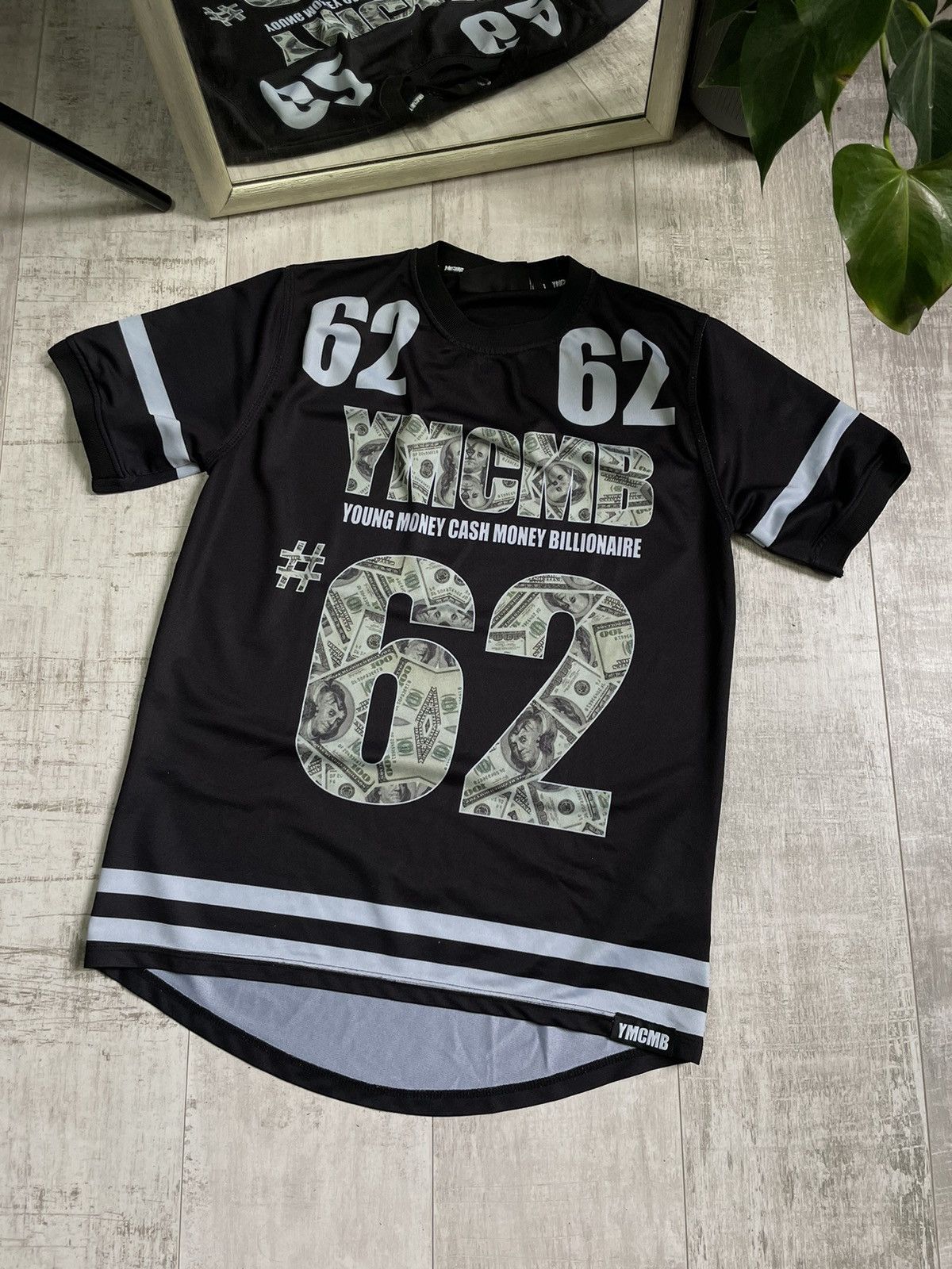 YMC YMCMB #62 Dollar Logo Jersey Shirt Black Young Billionaire Size US M / EU 48-50 / 2 - 1 Thumbnail