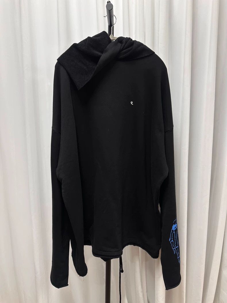 Raf Simons Raf Simons Hooded Sweatshirt with Asymmetric Design- DMC Size US M / EU 48-50 / 2 - 1 Thumbnail