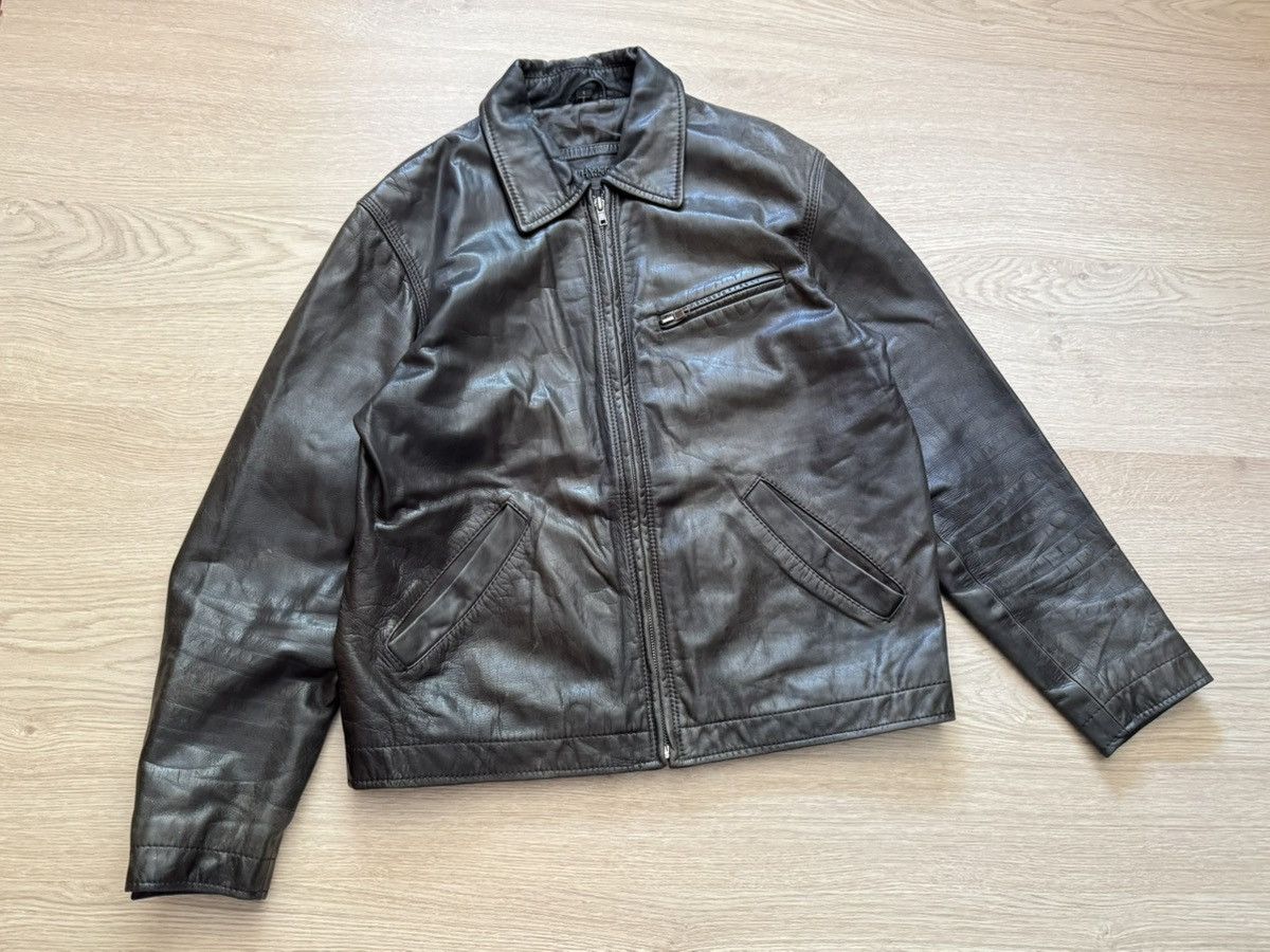 Genuine Leather Vintage Genuine Leather Distresses Vera Pelle Jacket Size US S / EU 44-46 / 1 - 1 Thumbnail