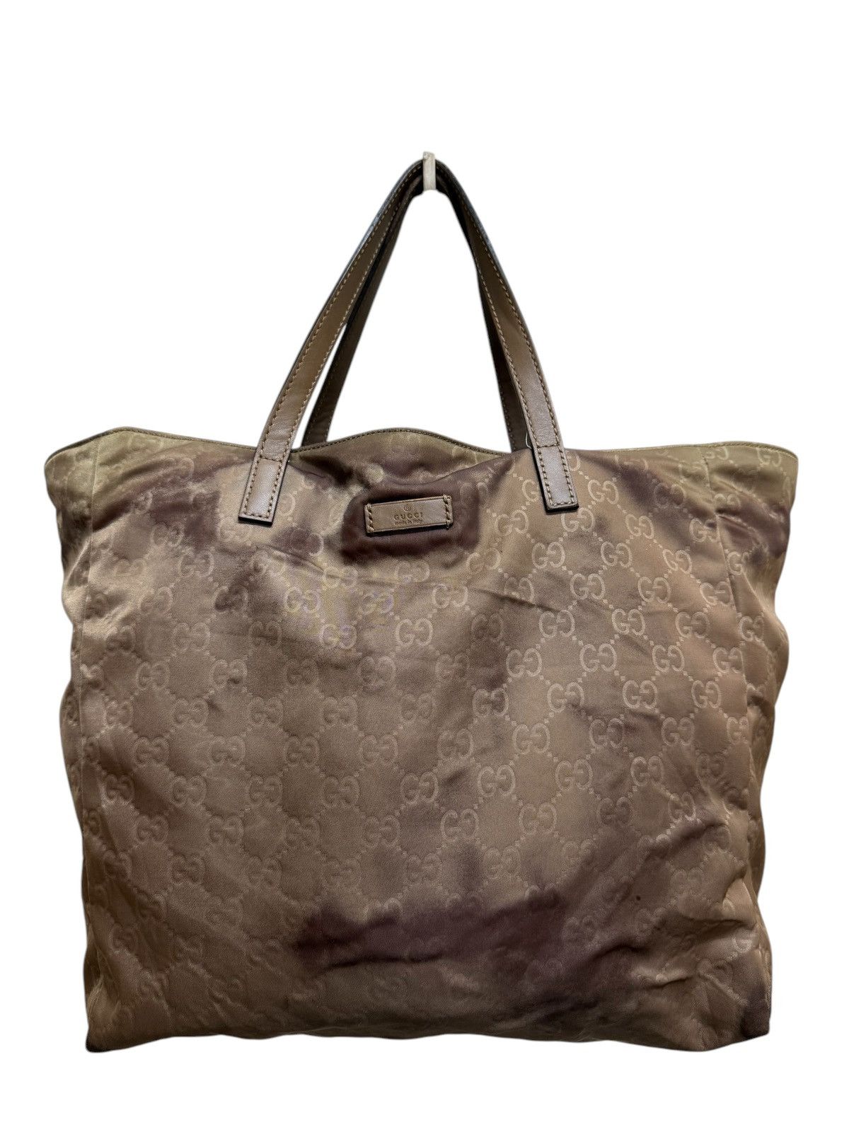 Gucci Gucci Monogram Nylon Tote Bag Size ONE SIZE - 1 Thumbnail