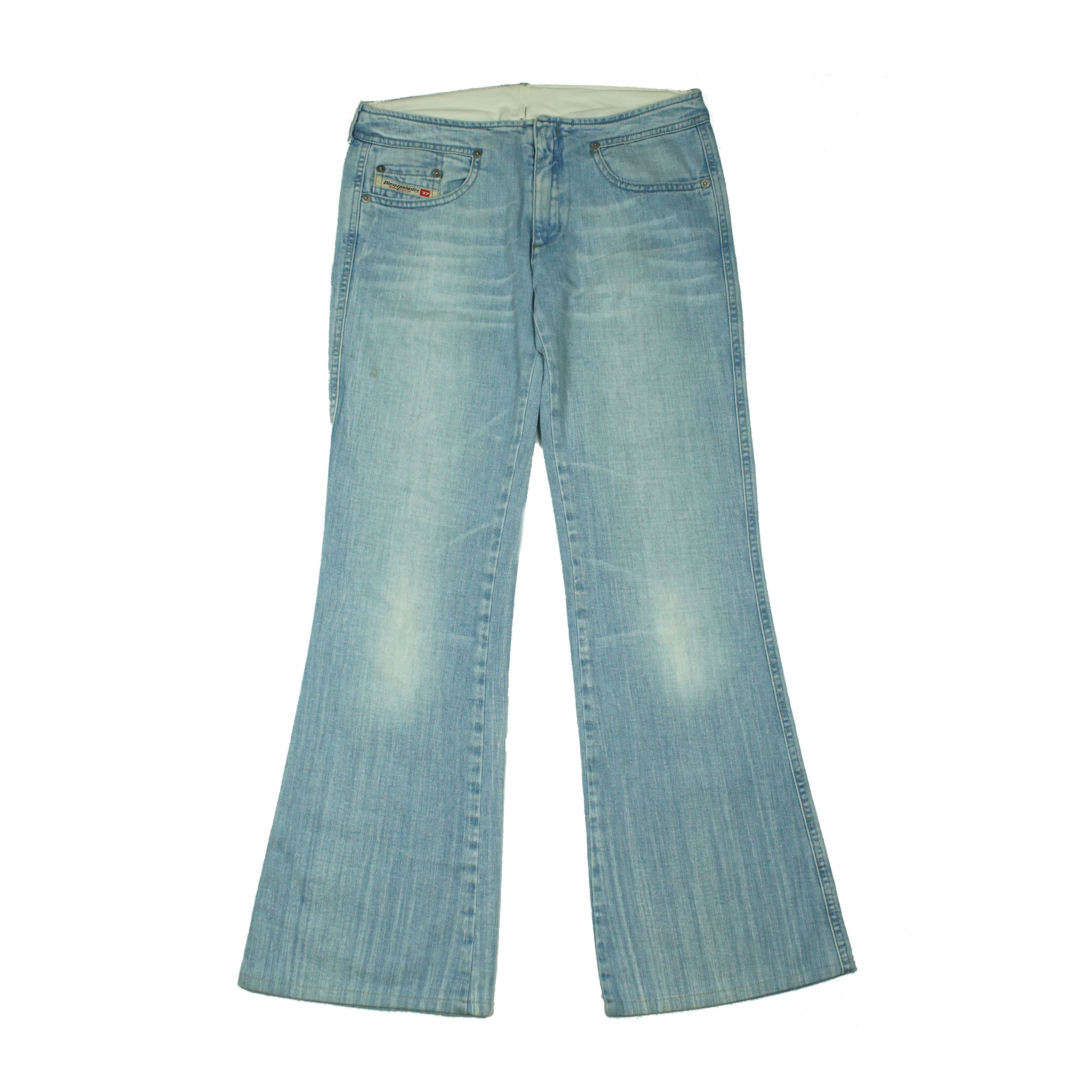 Diesel *NoTariff Diesel Womens Flare Pants Size 29" - 1 Thumbnail