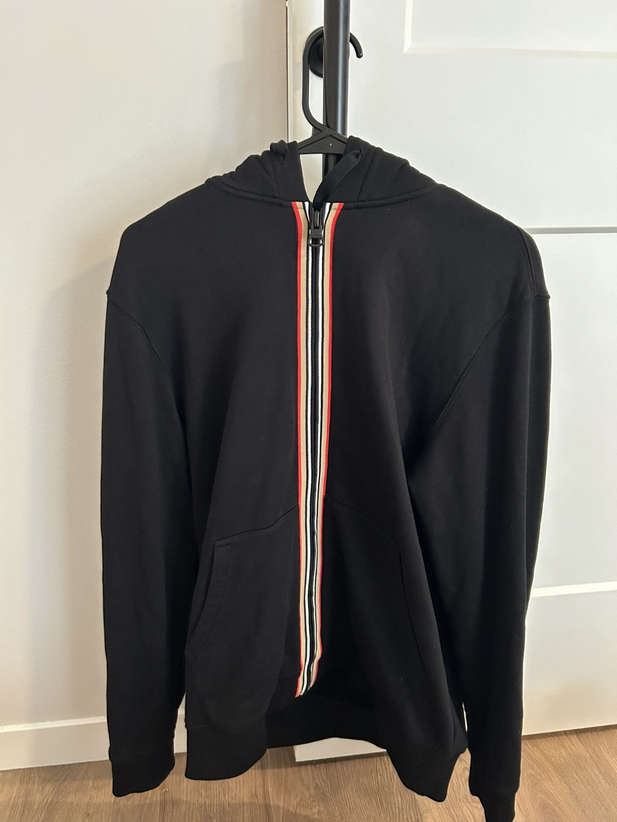 Burberry Burberry Stripe Zip up Hoodie Black Size US M / EU 48-50 / 2 - 14 Thumbnail