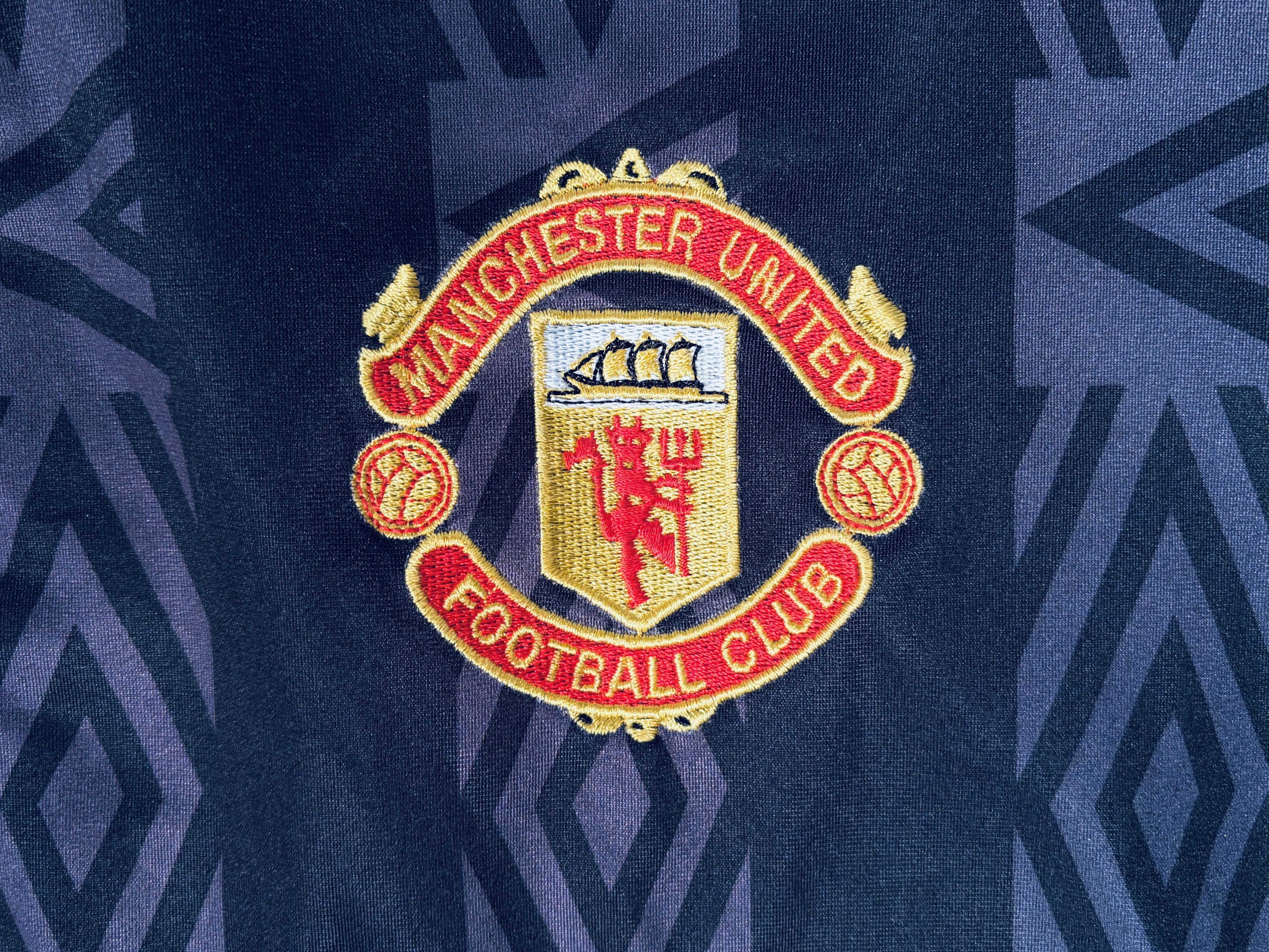 Umbro Manchester United Training Jacket 1992 - 1993 Size US XL / EU 56 / 4 - 8 Thumbnail