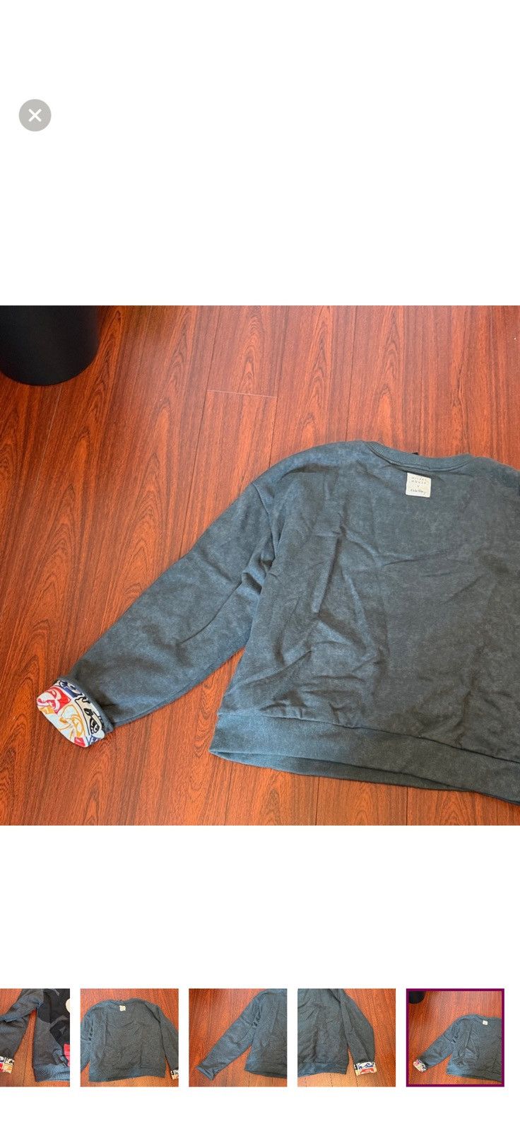 Zara Disney + Keith Haring Mickey Mouse Crew Neck Sweatshirt Size M / US 6-8 / IT 42-44 - 12 Thumbnail