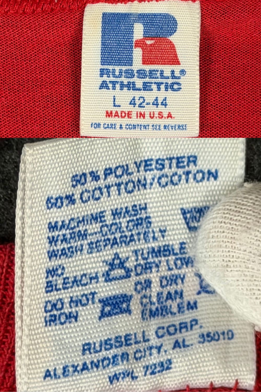 Russell Athletic 90s Russell Athletic “One Nation Under God” USA Church Tee Size US L / EU 52-54 / 3 - 3 Thumbnail