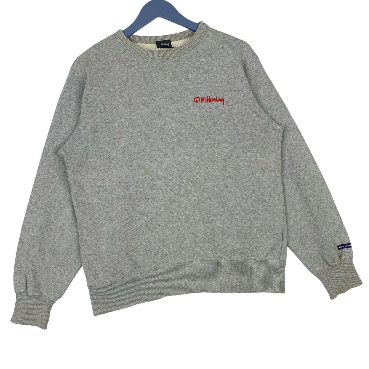 Keith Haring Keith Haring Sweatshirt Crewneck Grey Pullover Jumper Size US M / EU 48-50 / 2 - 5 Thumbnail