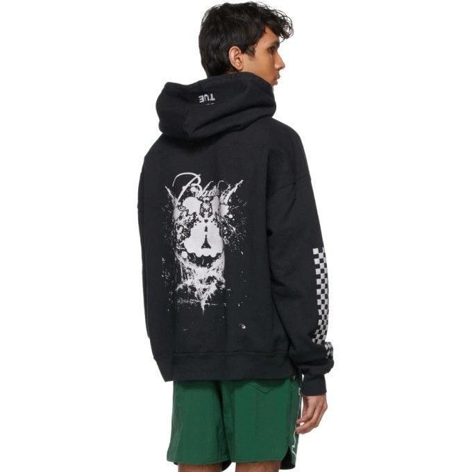Rhude NEW RHUDE RHACER 3 BLACK HOODIE SZ LARGE Size US L / EU 52-54 / 3 - 1 Thumbnail