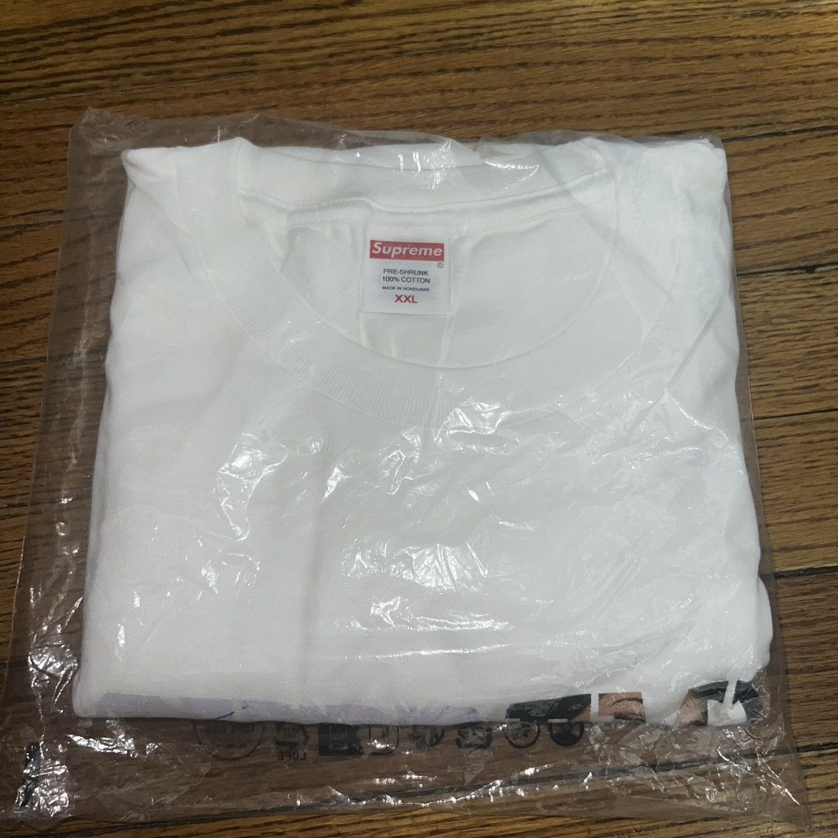 Martine Rose × Supreme SupremeTera Patrick Collegiate Tee White size: XXl Size US XXL / EU 58 / 5 - 2 Thumbnail
