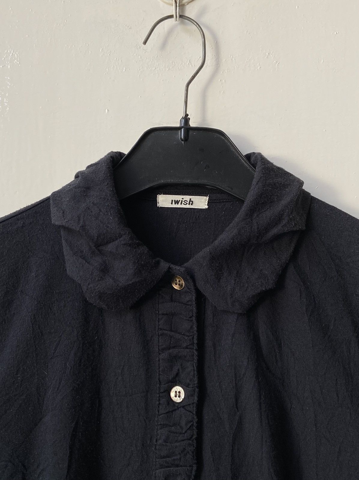 Japanese Brand Y’S BIS I WISH Navy Shirt Size US XS / EU 42 / 0 - 4 Thumbnail