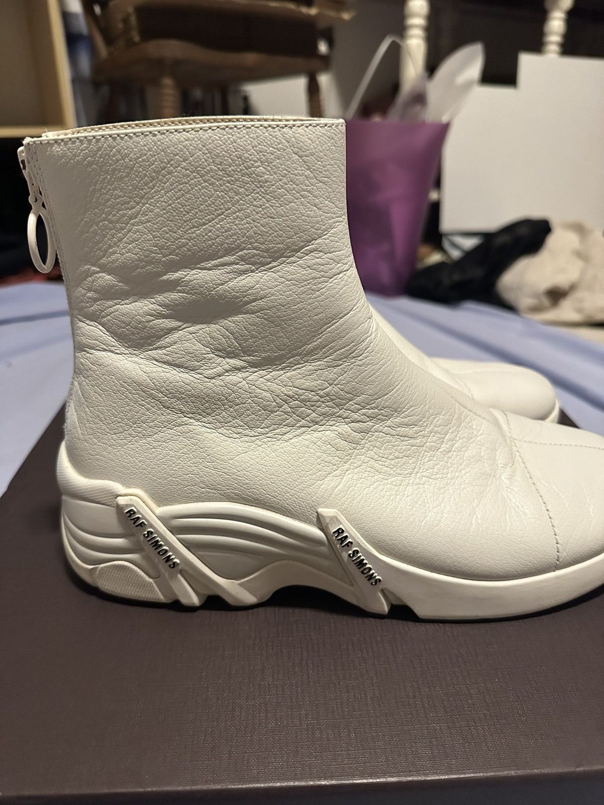 Raf Simons Raf Simons White Cylon Boots EU 40 Size US 8 / EU 41 - 4 Thumbnail