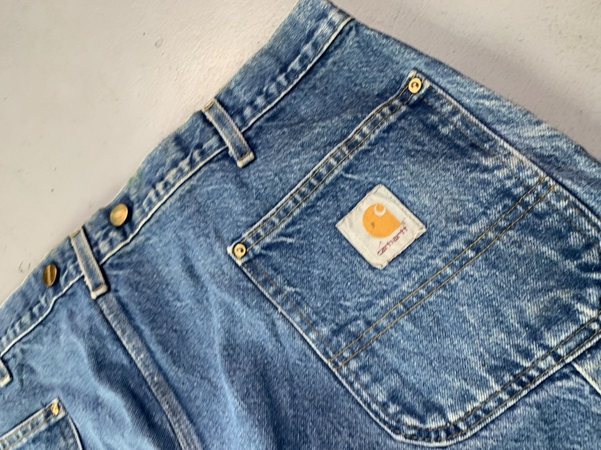 Carhartt Vintage Carhartt B136 dst double knee denim Size US 40 / EU 56 - 8 Thumbnail