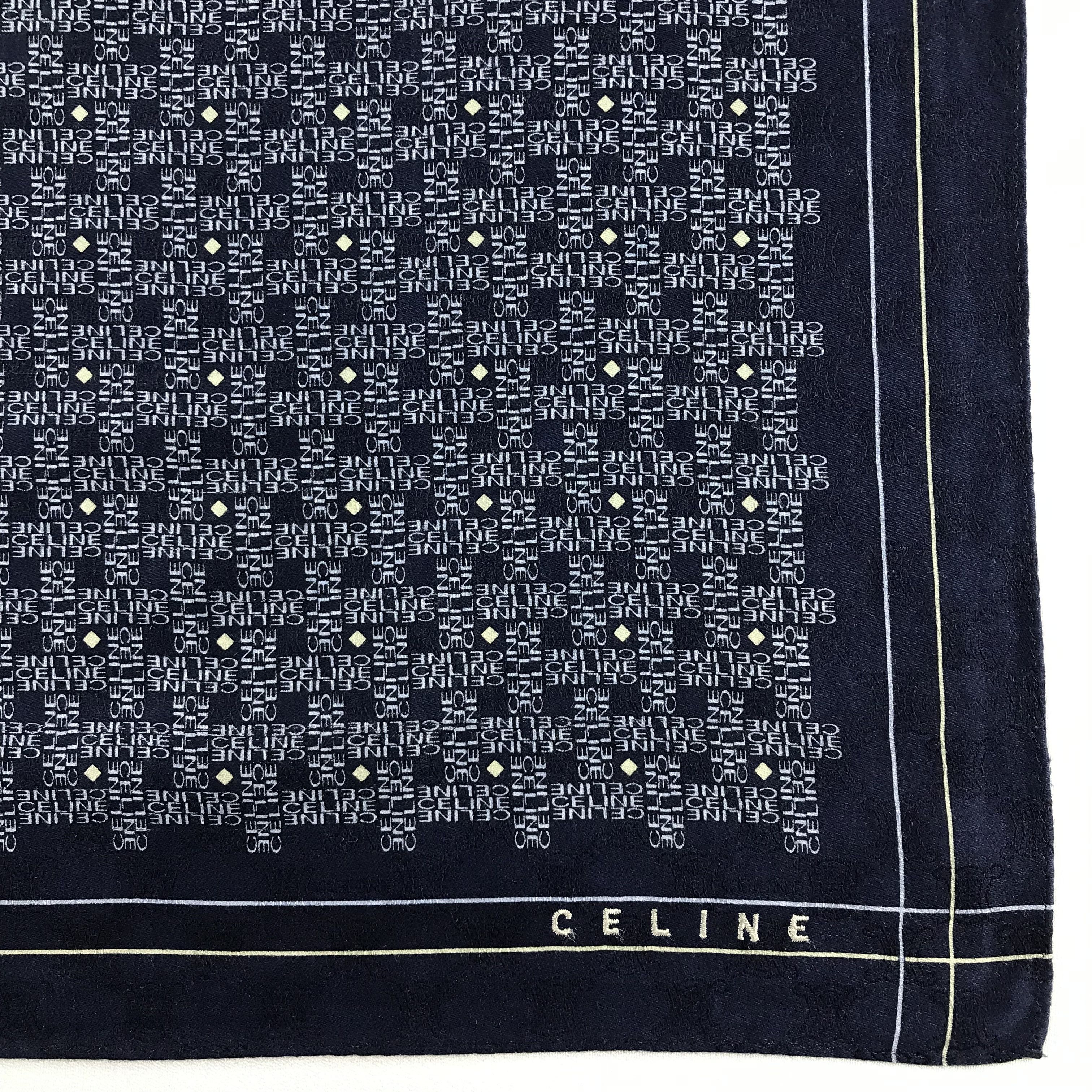 Celine Celine Handkerchief / Bandana / Neckerchief C697 Size ONE SIZE - 5 Thumbnail