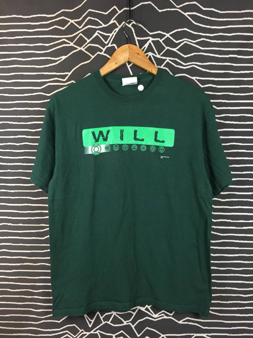 Vintage Vtg Y2K DC Comics Green Lantern Corps Graphitti Designs Tee Size US M / EU 48-50 / 2 - 1 Thumbnail