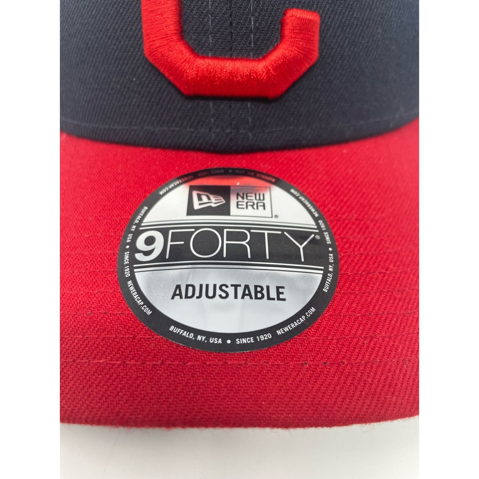 New Era New Era 9FORTY MLB Cleveland Indians Guardians Mens Hat Cap Size ONE SIZE - 5 Thumbnail