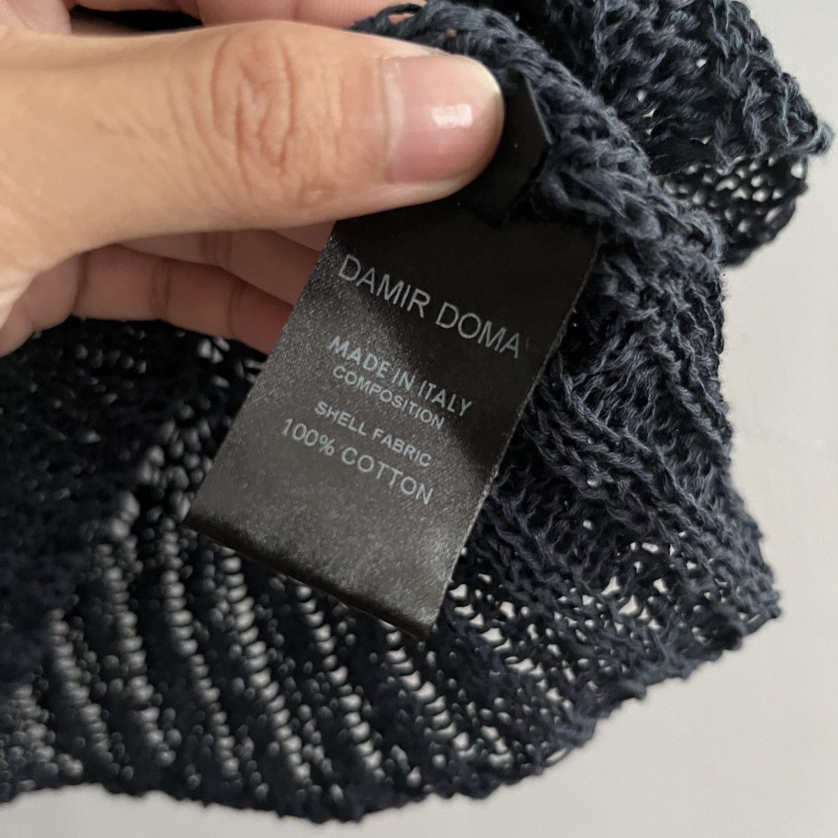 Damir Doma Damir Doma Knit Sleeveless Navy Blue Top Size US M / EU 48-50 / 2 - 6 Thumbnail