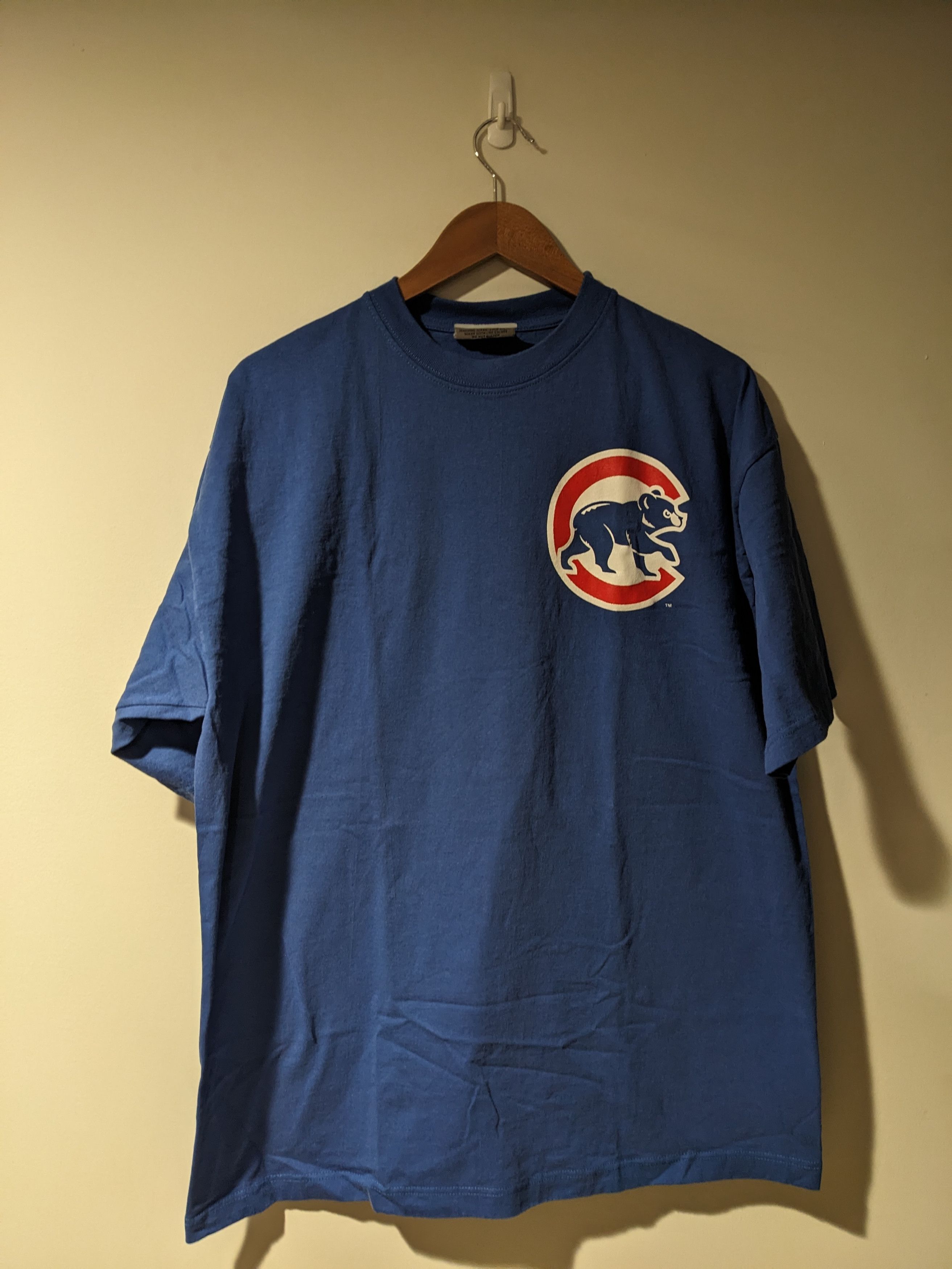 MLB × Majestic × Vintage Vintage Y2K Chicago Cubs Majestic MLB Baseball XL T-Shirt Size US XL / EU 56 / 4 - 1 Thumbnail