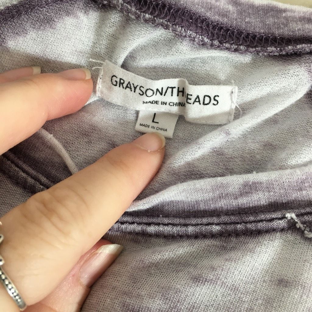 Other Grayson/Threads Women's Wash Look Loose Sleeveless Shirt Siz Size L / US 10 / IT 46 - 4 Thumbnail