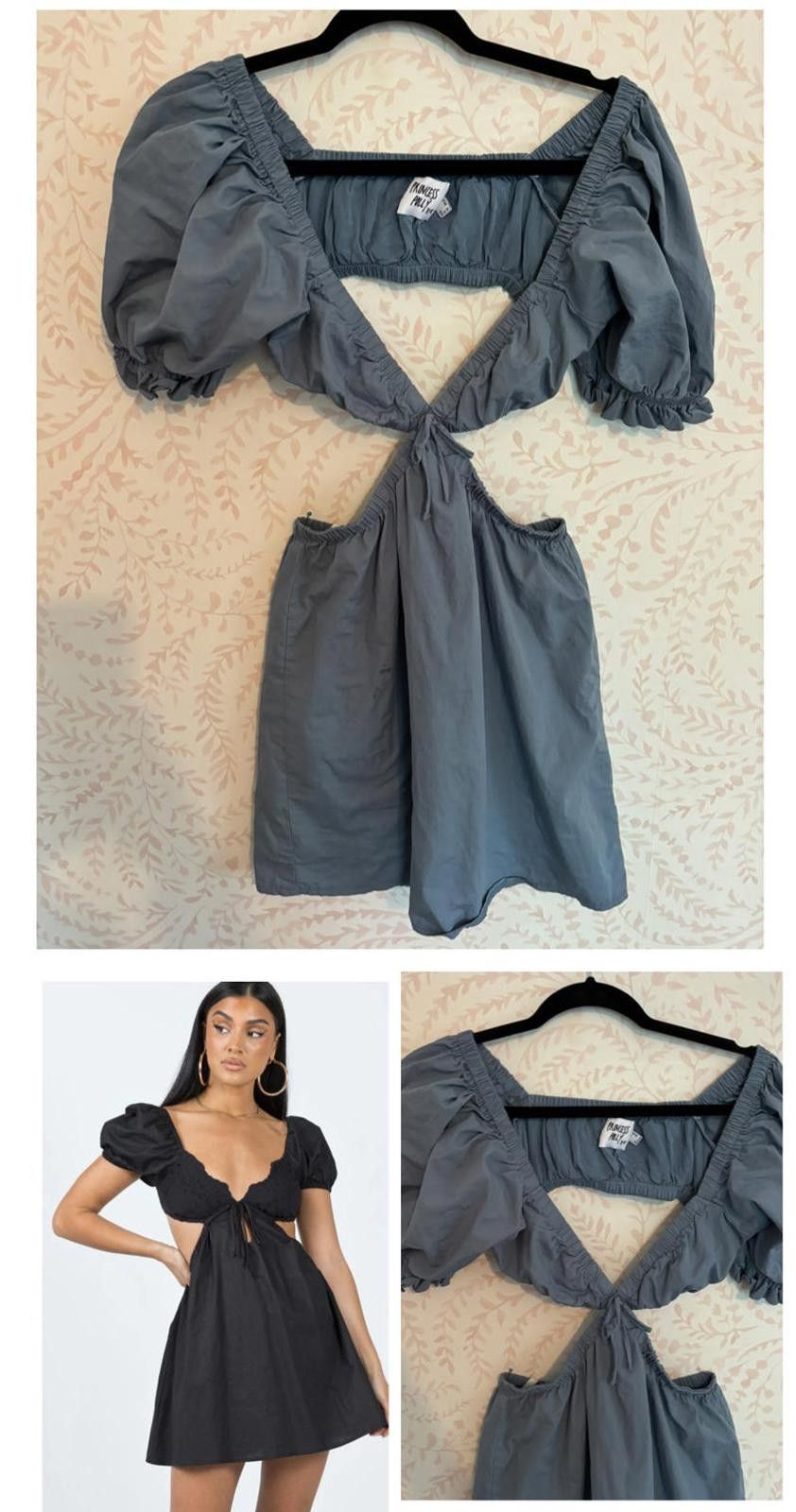 Designer Chic Princess Polly Cut-Out Mini Dress Size XS / US 0-2 / IT 36-38 - 1 Thumbnail