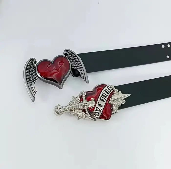 Other Love Arrow Heart Belt Size ONE SIZE - 5 Thumbnail