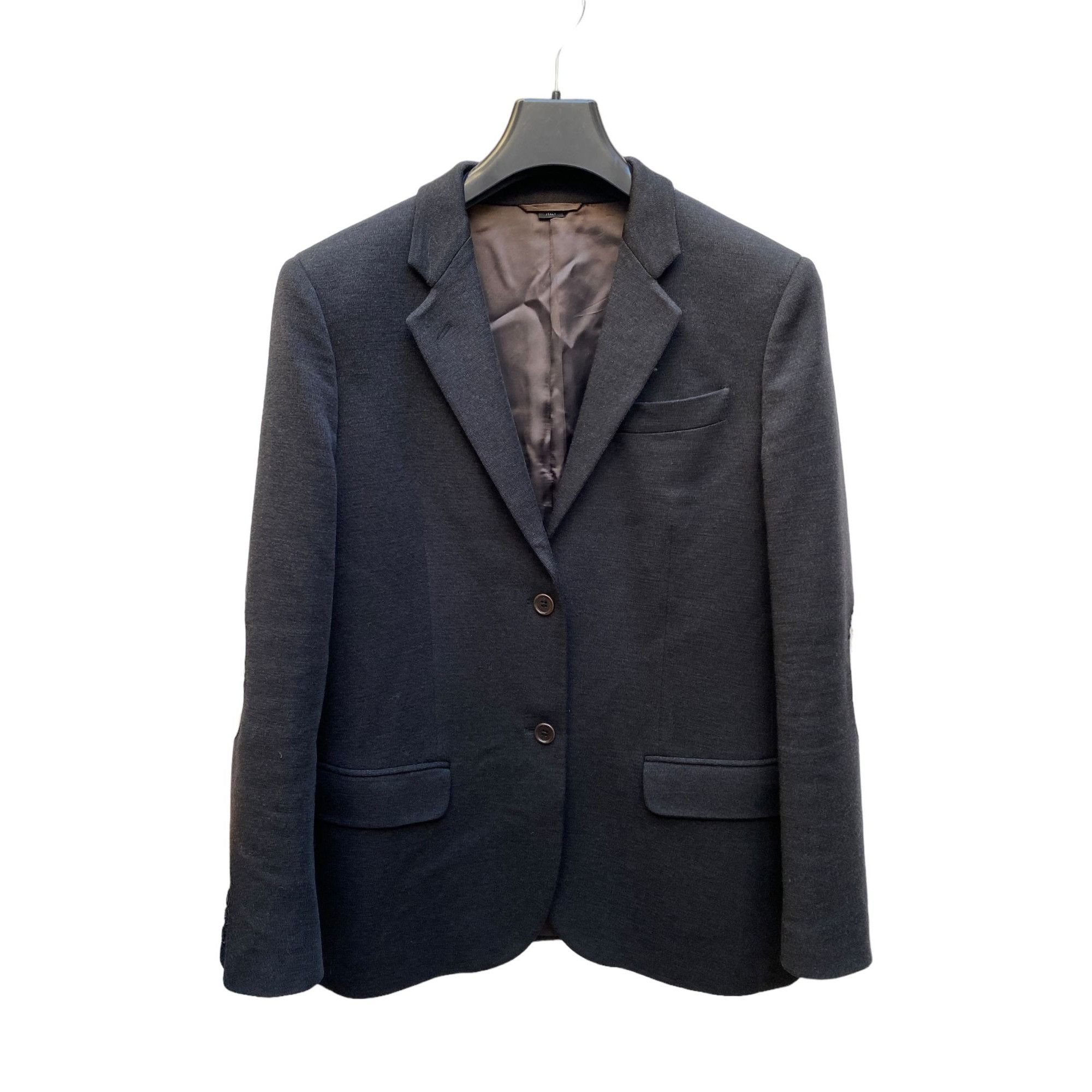 image of Helmut Lang Vintage 1990S Grey Blazer Jacket, Women's (Size Medium)