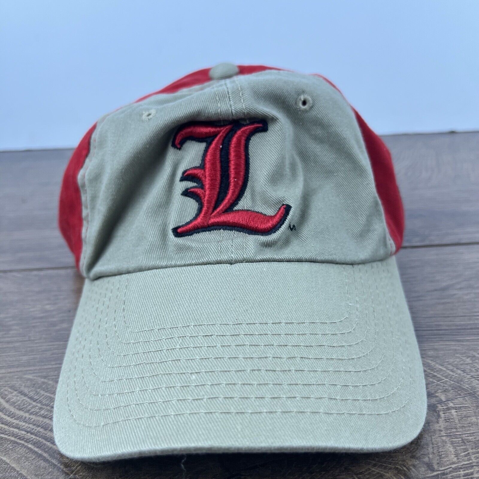 Starter Louisville Cardinals Hat Starter Hat Adjustable Hat Tan Hat Size ONE SIZE - 1 Thumbnail