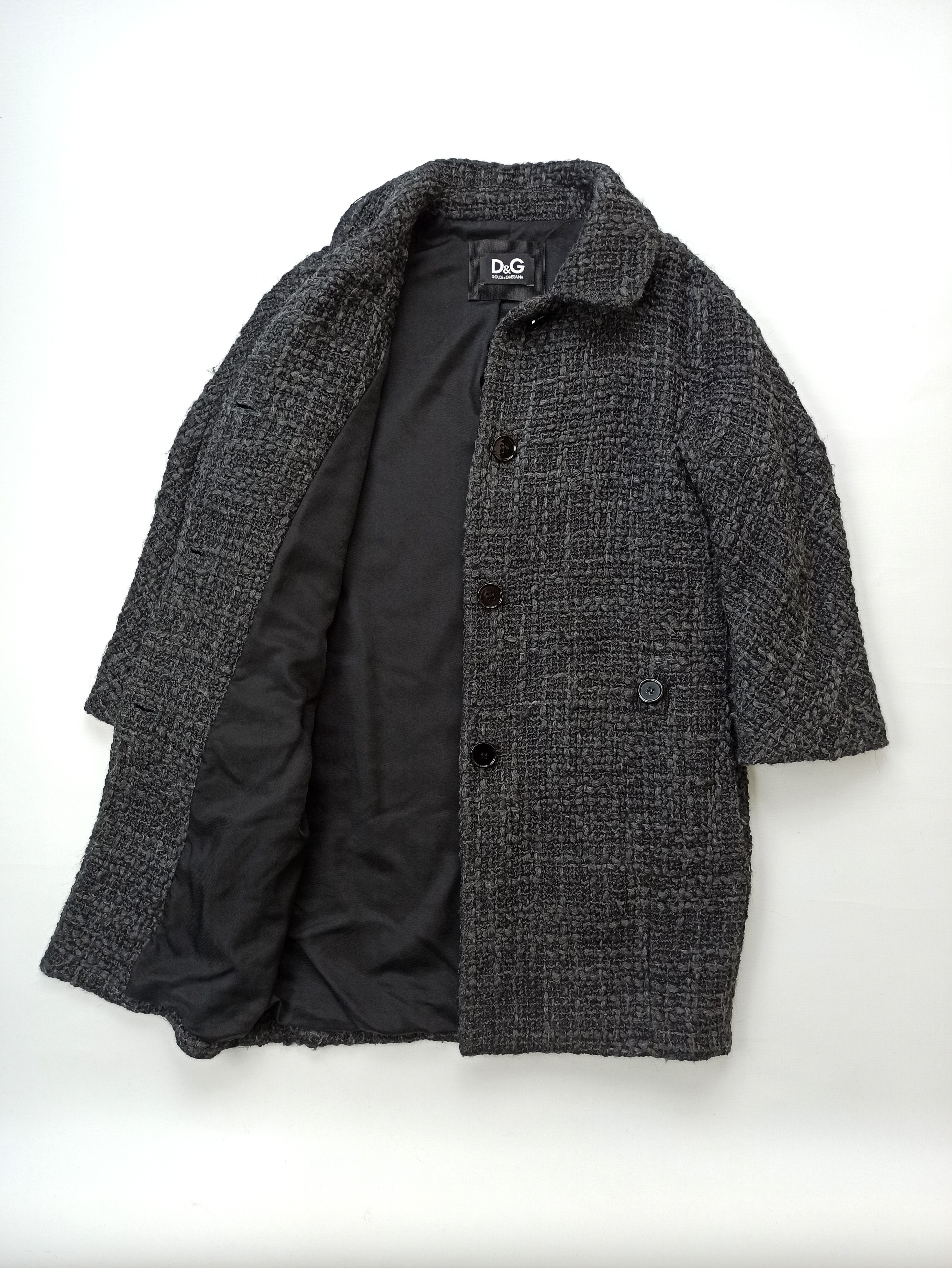 Dolce & Gabbana Dolce&Gabbana Wool Сoat Size S / US 4 / IT 40 - 2 Thumbnail