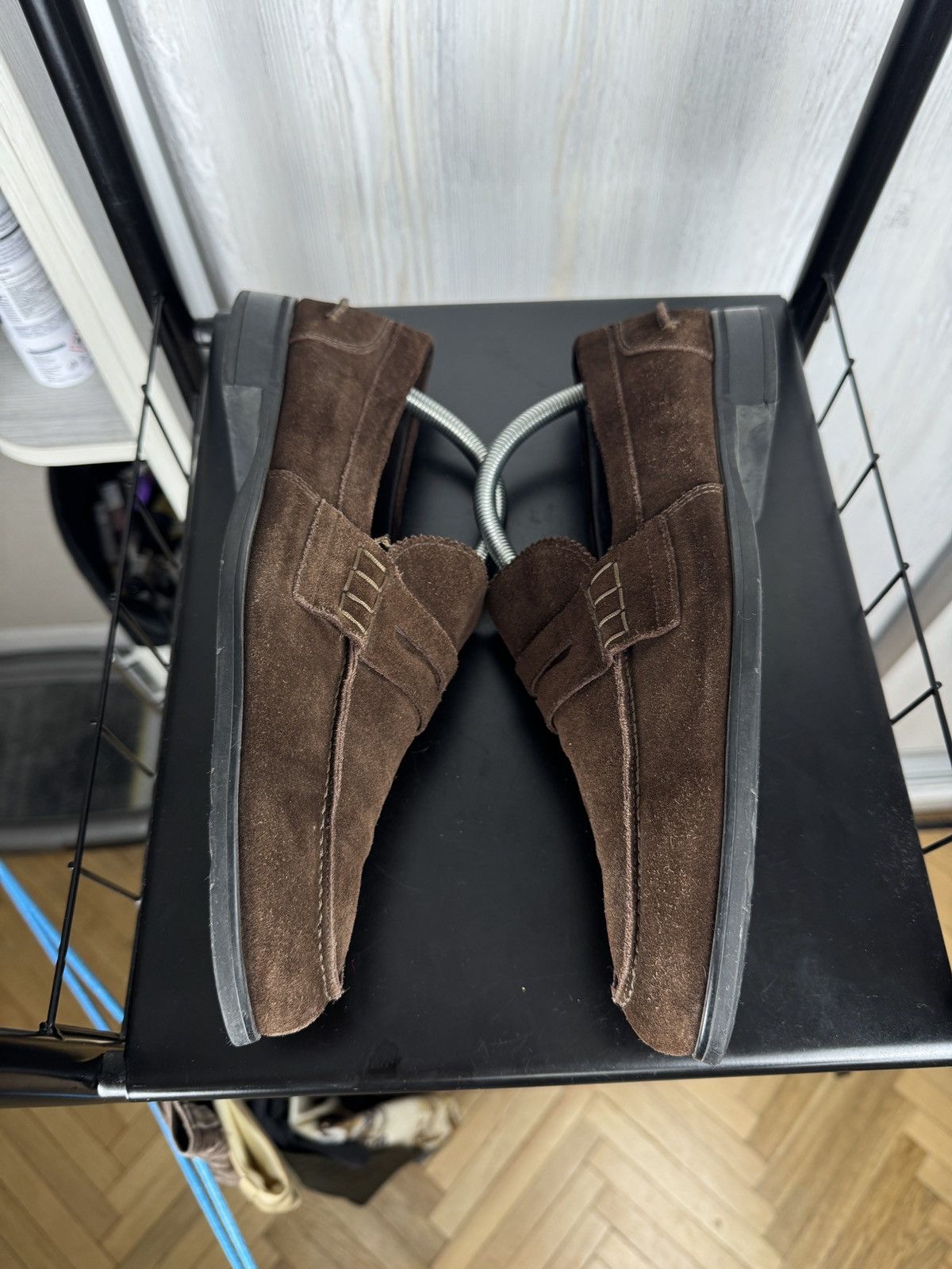 Doucal's Doucal’s brown suede penny loafers made in Italy size 41 Size US 8 / EU 41 - 8 Thumbnail