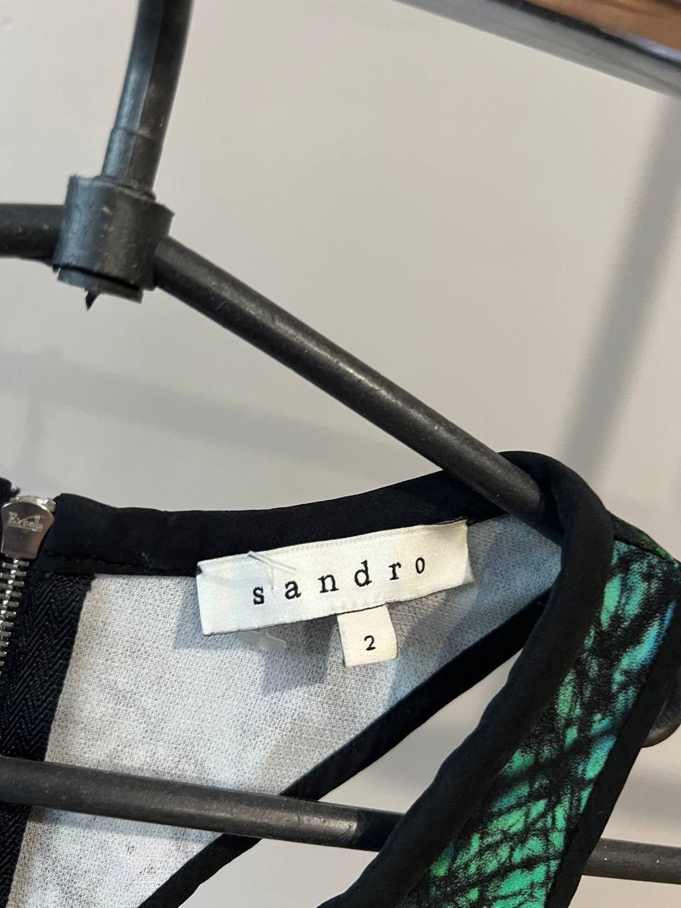 Sandro SPRING/SUMMER 2013 SANDRO RARE DESIGN DRESS BLOUSE SIZE 2 Size XS / US 0-2 / IT 36-38 - 6 Thumbnail