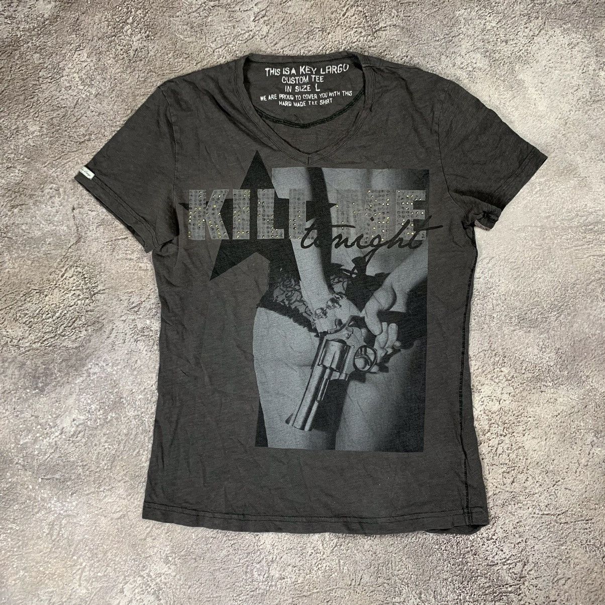 Vintage Vintage Y2K Graphic Tee Sun Faded Grunge Streetwear Boxy L Size US L / EU 52-54 / 3 - 1 Thumbnail