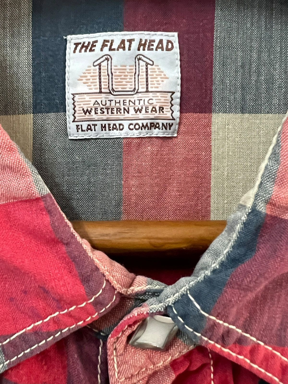 The Flat Head Vintage The Flat Head Western Button Up Shirt Size US S / EU 44-46 / 1 - 7 Thumbnail
