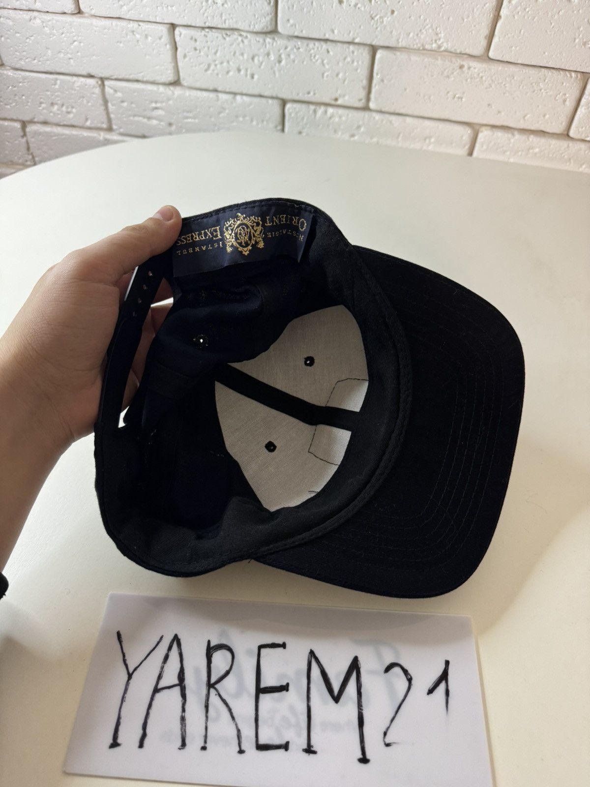 Other nostalgie istanbul orient express cap hat Size ONE SIZE - 4 Thumbnail