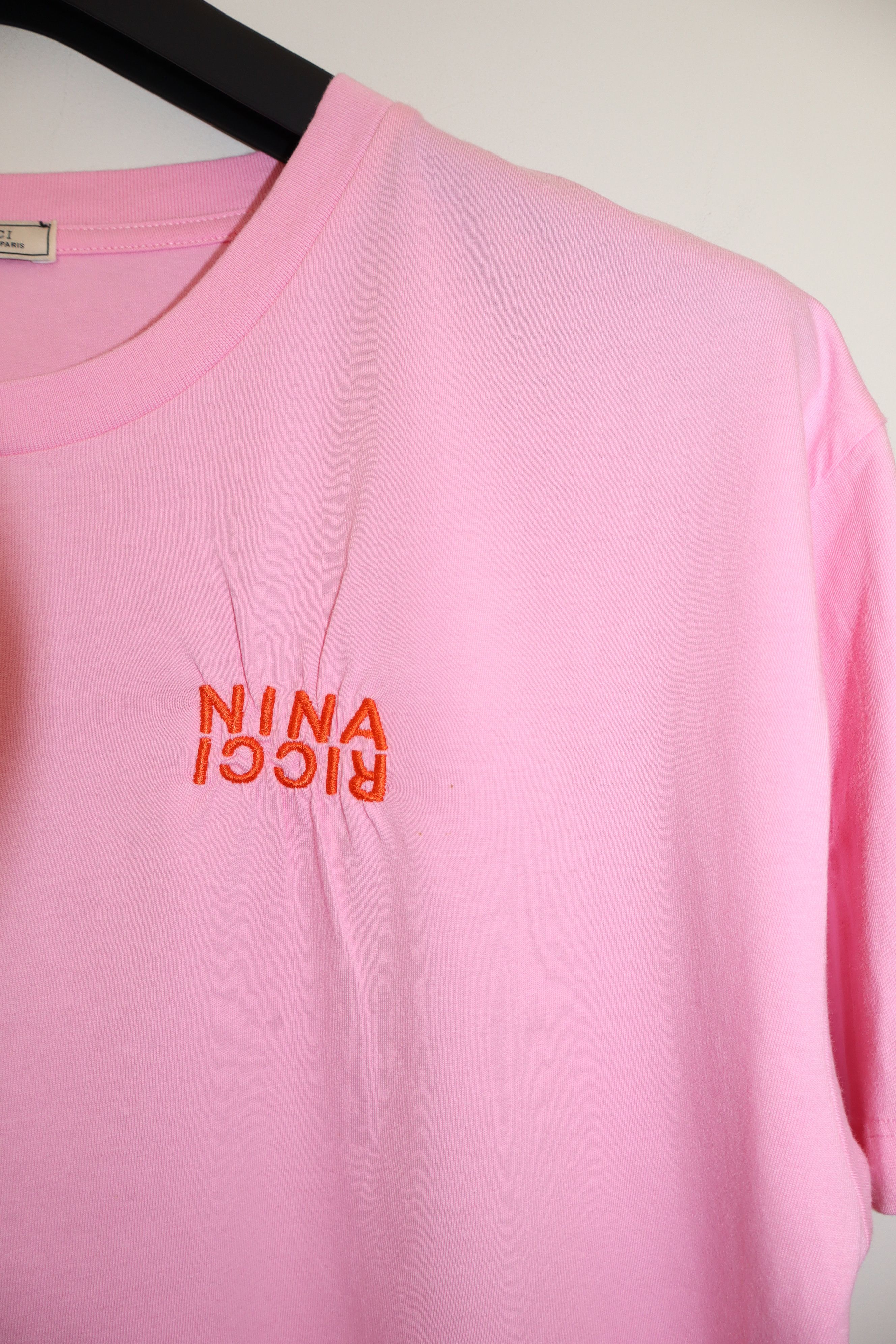 Nina Ricci Embroidered logo t-shirt Size XL / US 12-14 / IT 48-50 - 2 Thumbnail