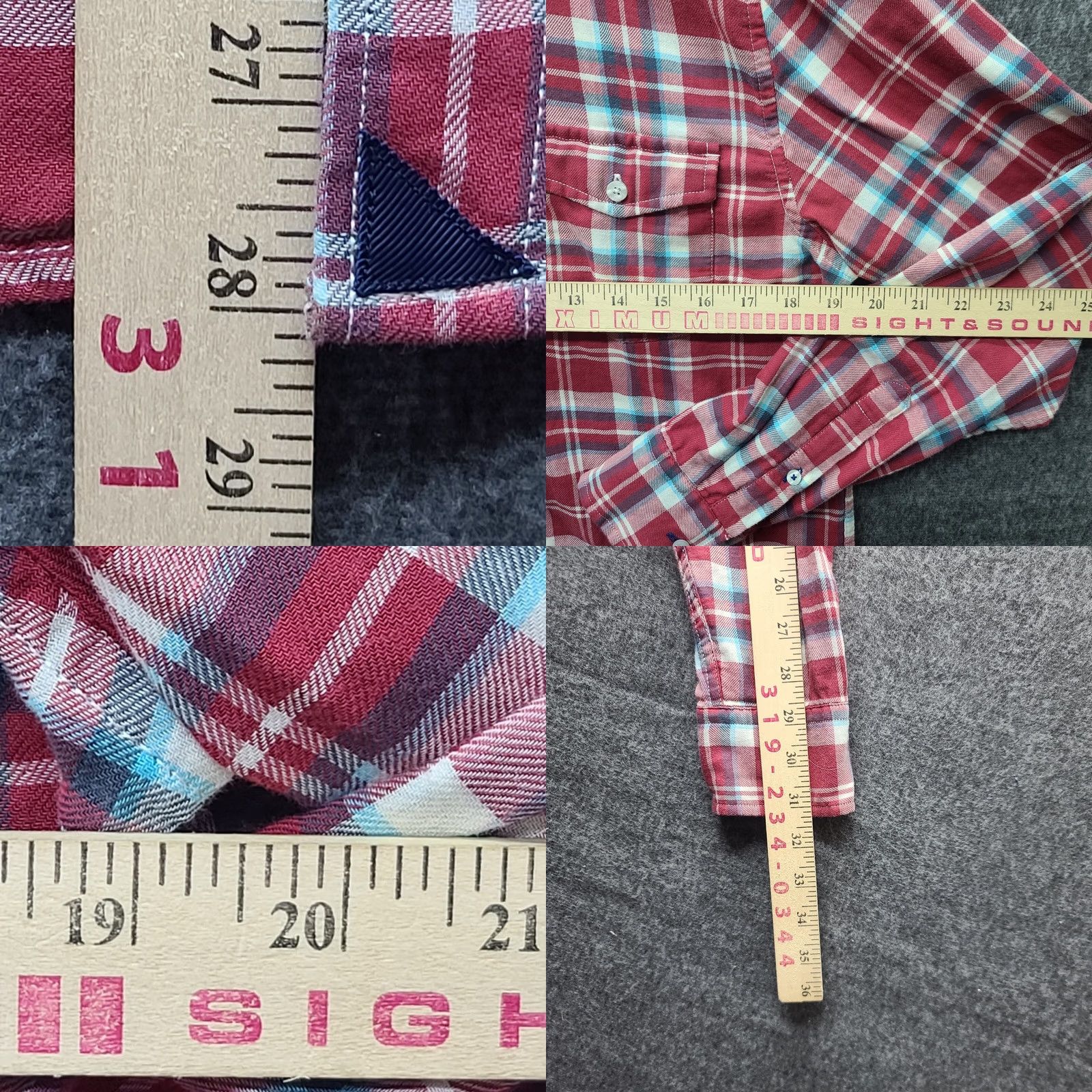 UNTUCKit UNTUCKit Shirt Mens S Slim Fit Long Sleeve Dress Casual Comfort Preppy Plaid Shirt Size US S / EU 44-46 / 1 - 8 Thumbnail
