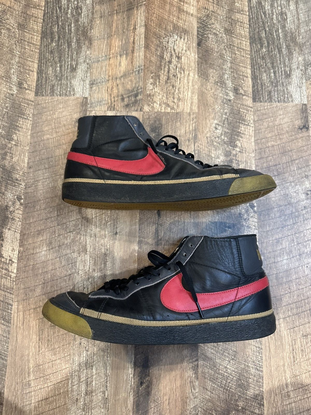 Nike RARE Vintage 2003 Nike x Zoo York Blazers Size 13 Black Size US 13 / EU 46 - 6 Thumbnail