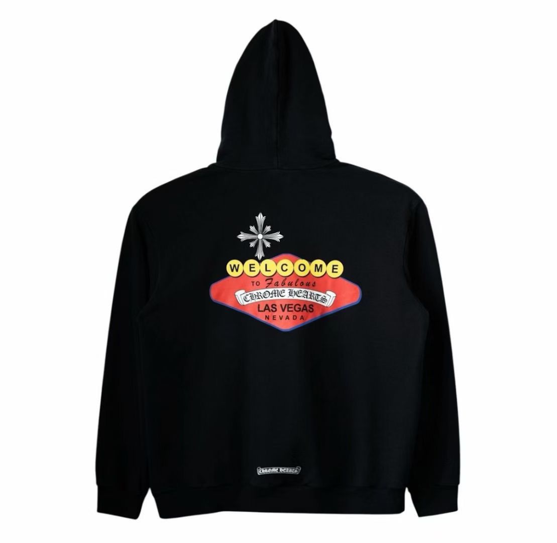 Chrome Hearts Welcome to Las Vegas hoodie Size US S / EU 44-46 / 1 - 1 Thumbnail